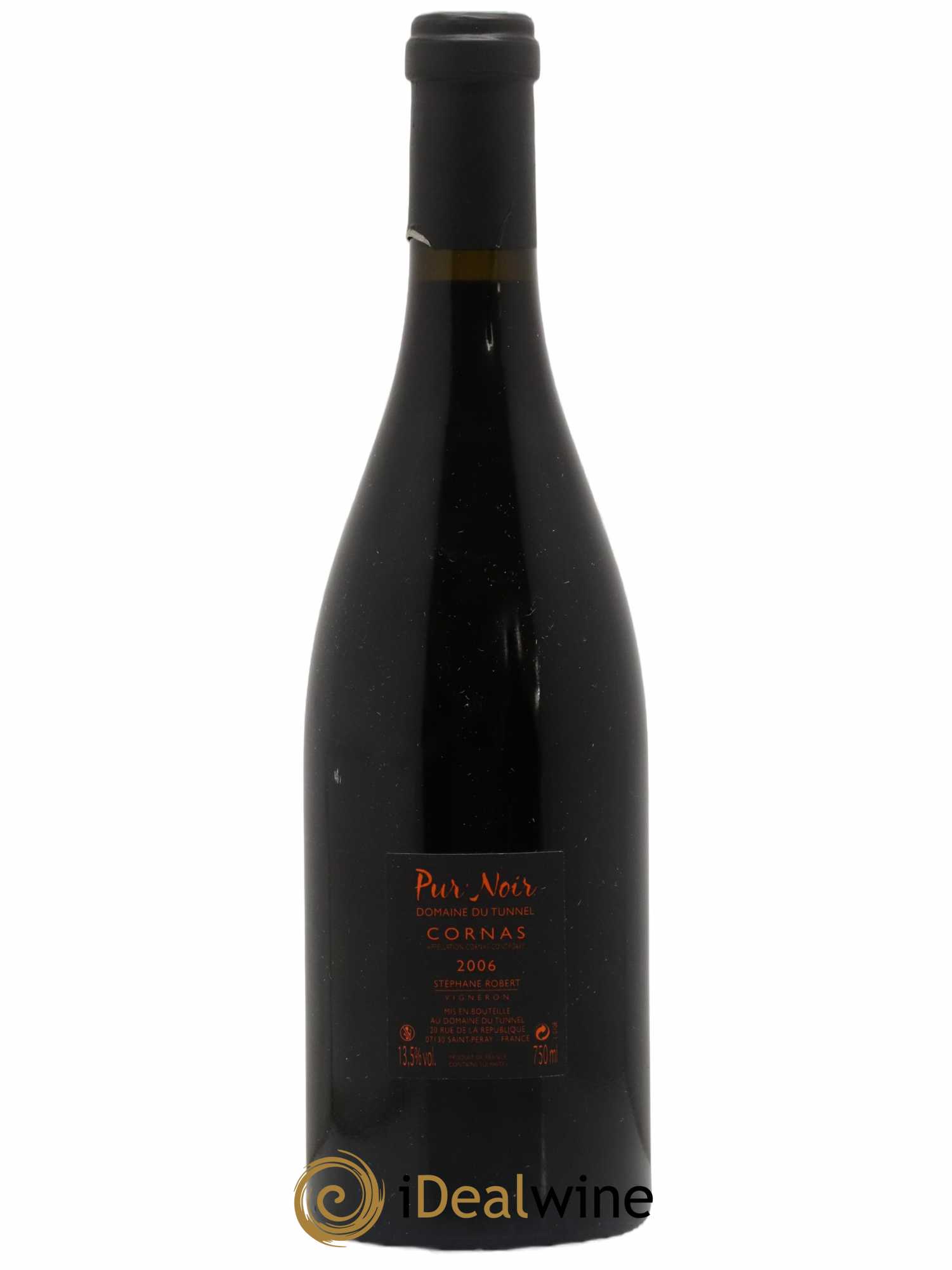 Cornas Pur Noir Tunnel (Domaine du) 2006 - Lot de 1 bouteille - 1