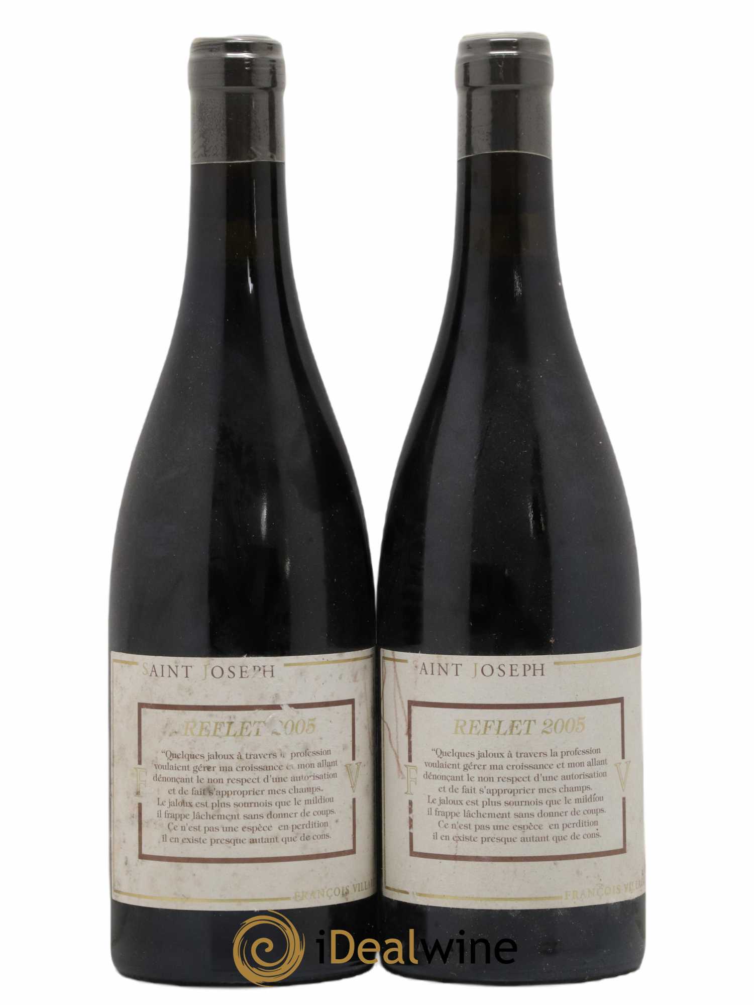 Saint-Joseph Reflet François Villard 2005 - Lot de 2 bouteilles - 0