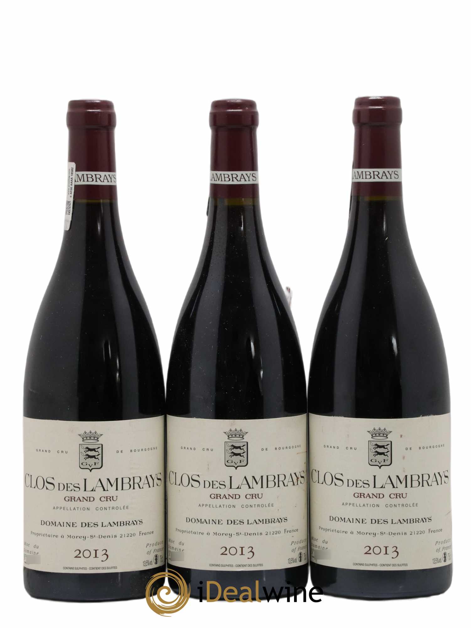 Clos des Lambrays Grand Cru Domaine des Lambrays 2013 - Lot de 3 bouteilles - 0