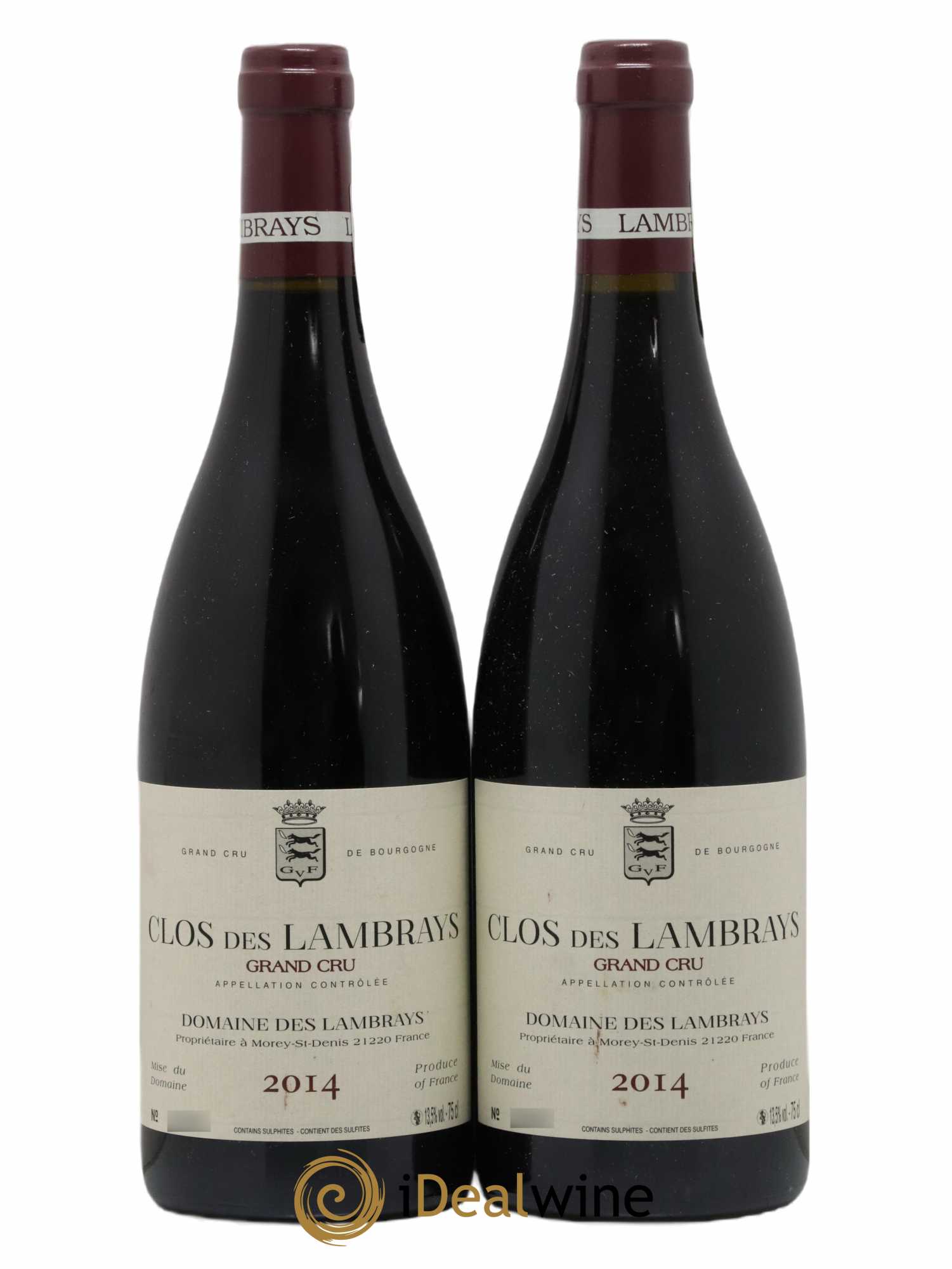 Clos des Lambrays Grand Cru Domaine des Lambrays 2014 - Lot de 2 bouteilles - 0