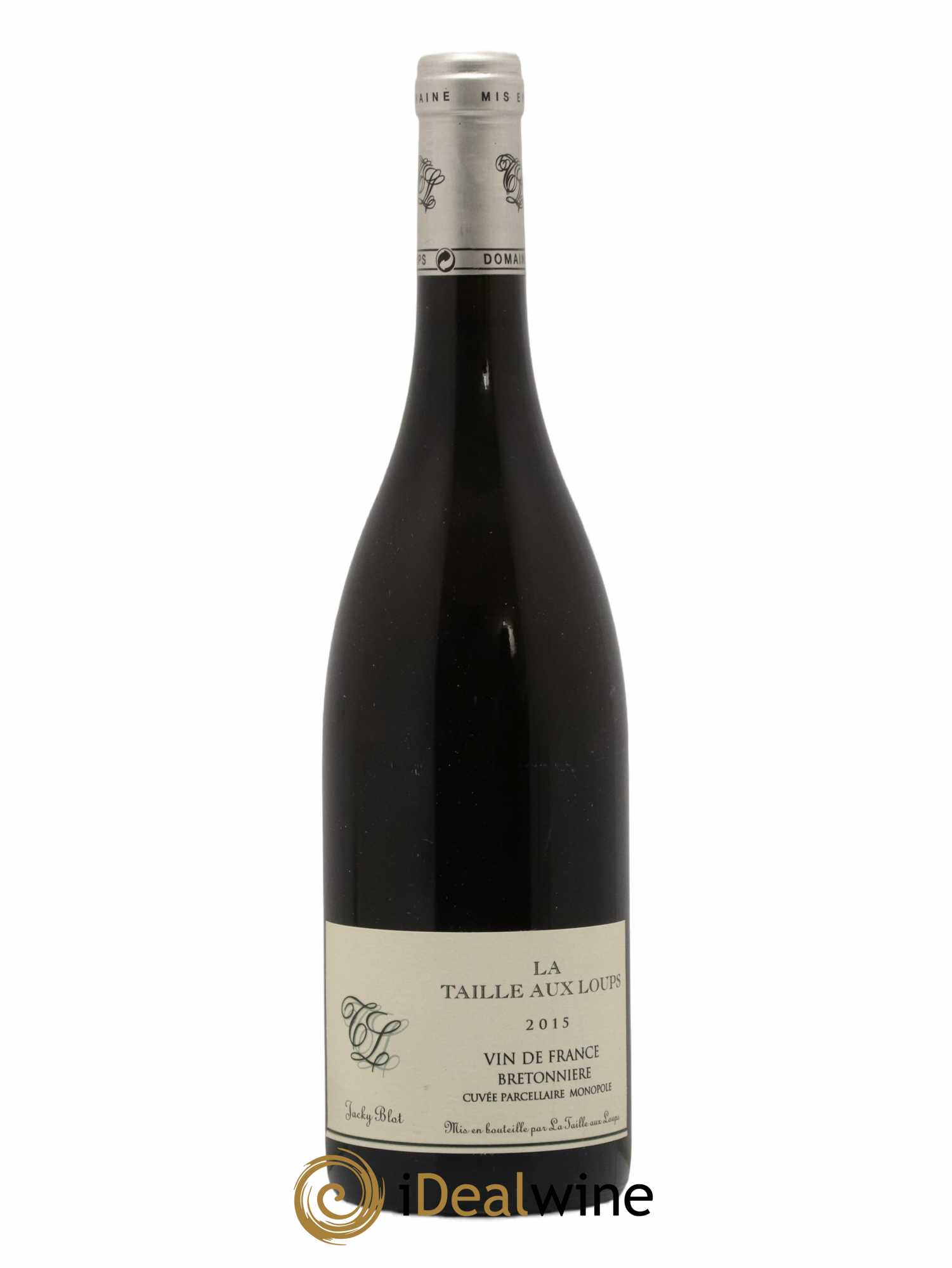 Vin de France Bretonnière La Taille aux Loups - Jacky Blot 2015 - Lot de 1 bouteille - 0