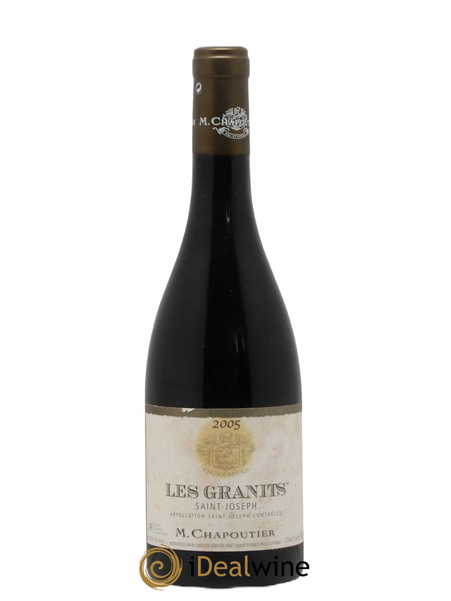 Saint-Joseph Les Granits Chapoutier 2015 - Lot de 1 bouteille - 0