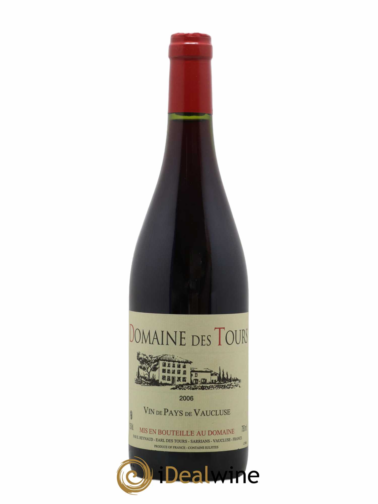 Vaucluse (Vin de Pays de Vaucluse) Domaine des Tours Emmanuel Reynaud 2006 - Lot de 1 bouteille - 0