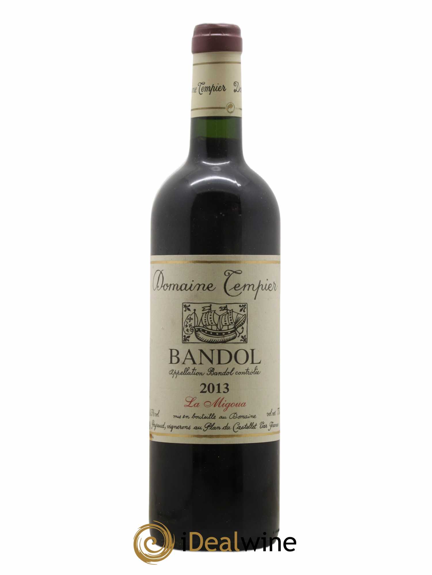 Bandol Domaine Tempier Cuvée La Migoua Famille Peyraud 2013 - Lot de 1 bouteille - 0