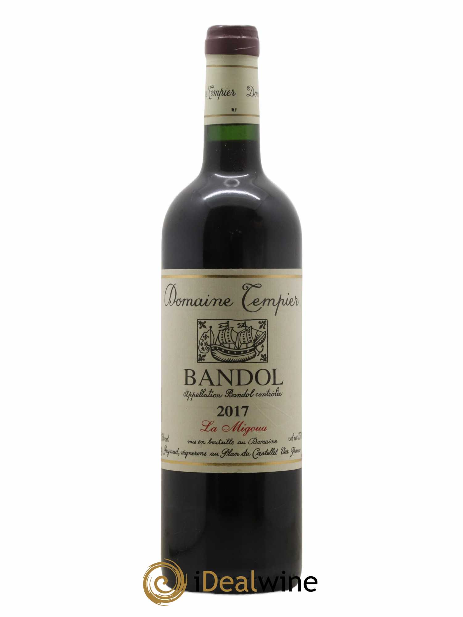 Bandol Domaine Tempier Cuvée La Migoua Famille Peyraud 2017 - Lot de 1 bouteille - 0