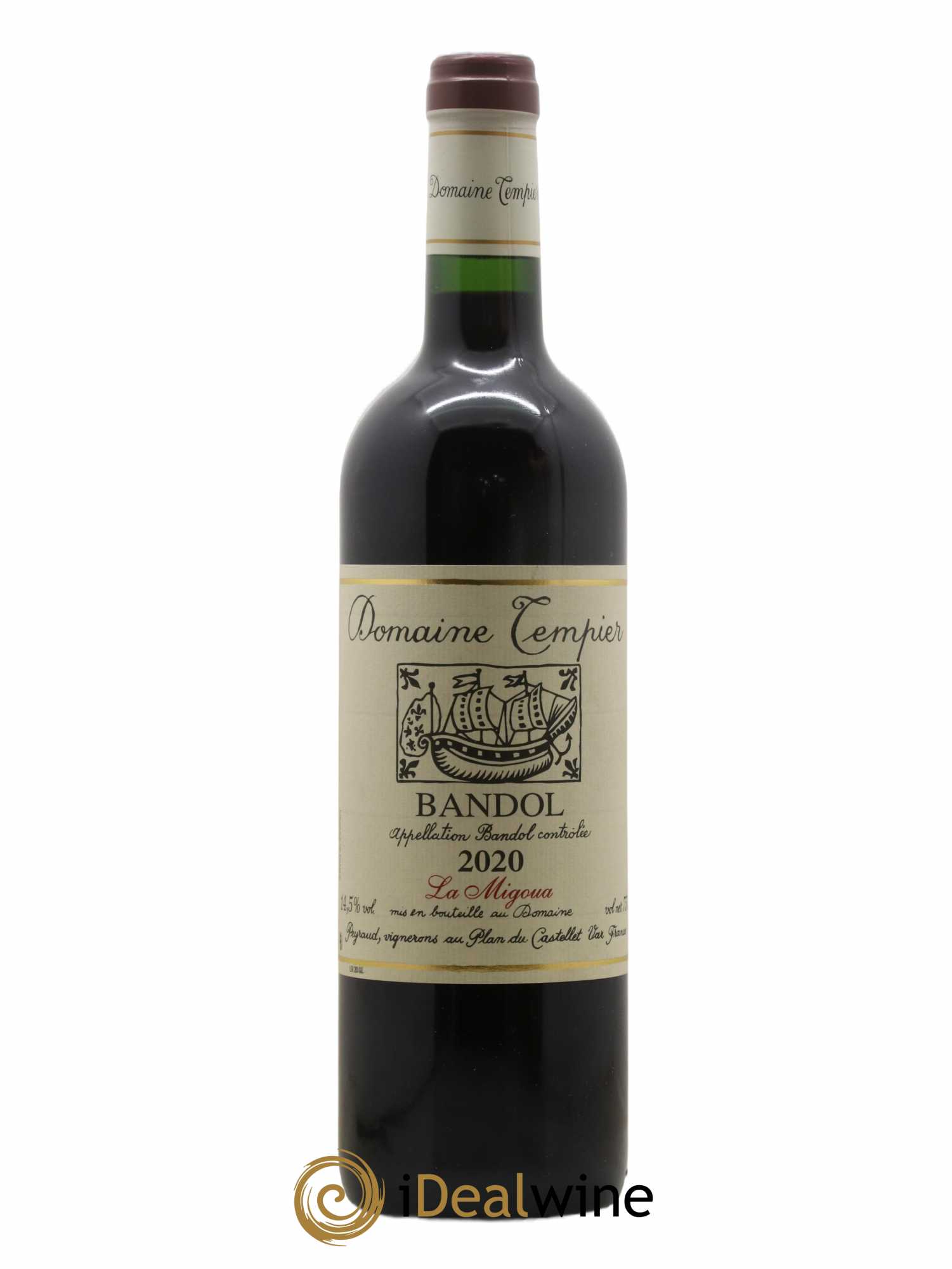 Bandol Domaine Tempier Cuvée La Migoua Famille Peyraud 2020 - Lot de 1 bouteille - 0