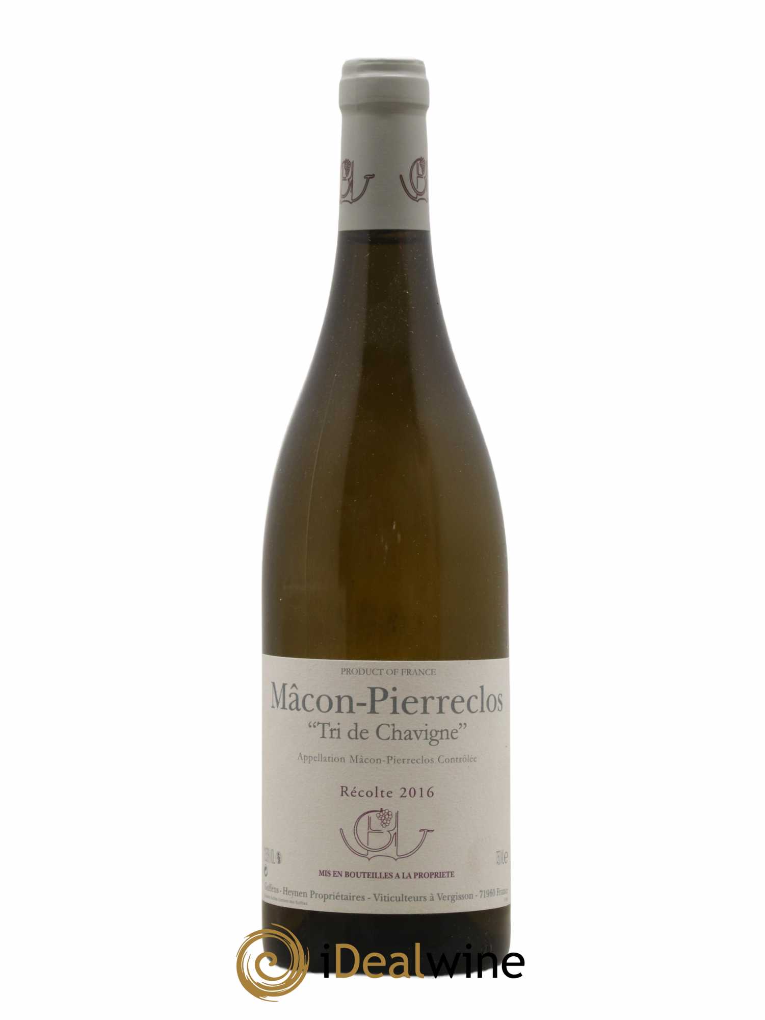 Mâcon-Pierreclos Tri de Chavigne Guffens-Heynen 2016 - Posten von 1 Flasche - 0
