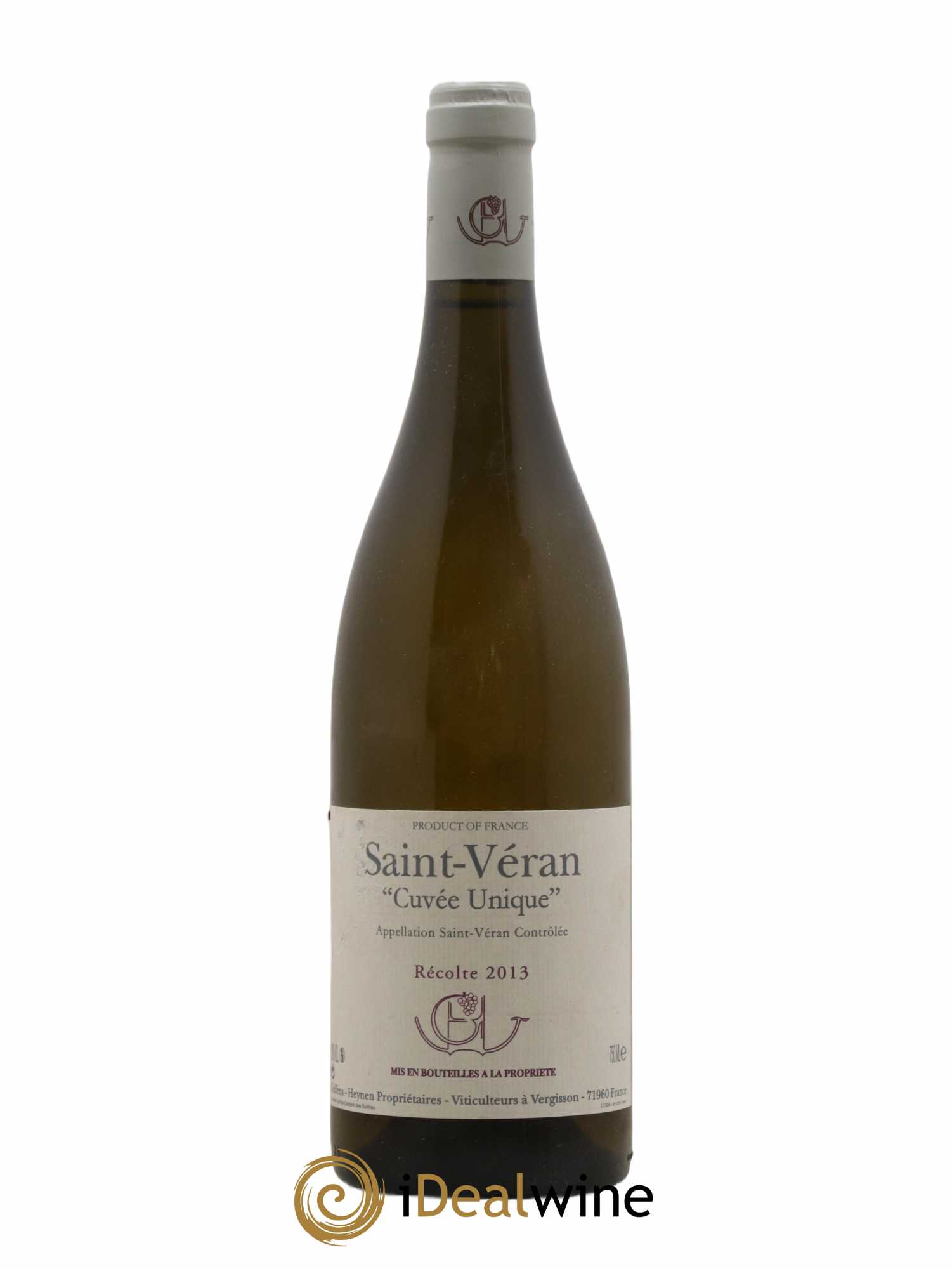 Saint-Véran Cuvée Unique Guffens-Heynen 2013 - Lot de 1 bouteille - 0