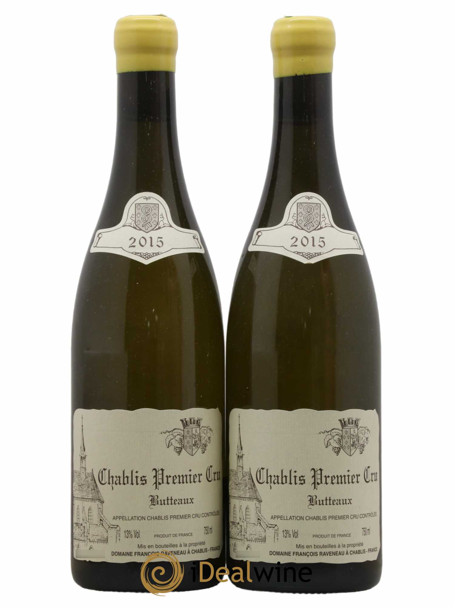 Chablis 1er Cru Butteaux Raveneau (Domaine) 2015 - Lot de 2 bouteilles - 0