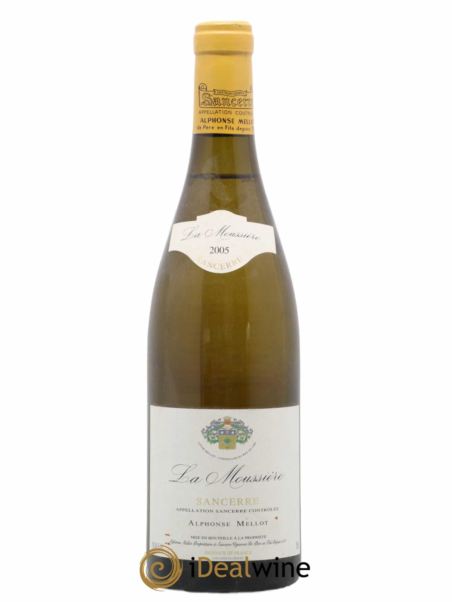 Sancerre La Moussière Alphonse Mellot 2005 - Lot de 1 bouteille - 0