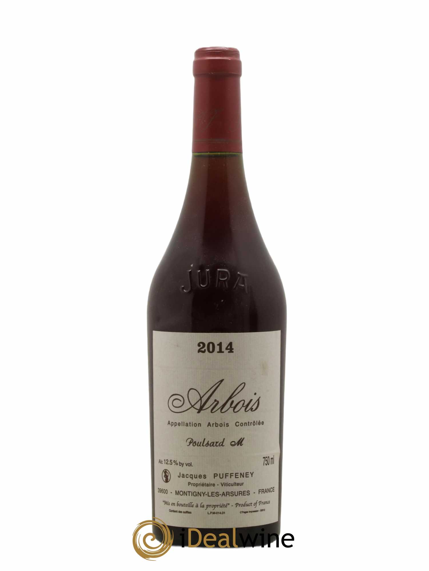 Arbois Poulsard M Jacques Puffeney 2014 - Lot de 1 bouteille - 0