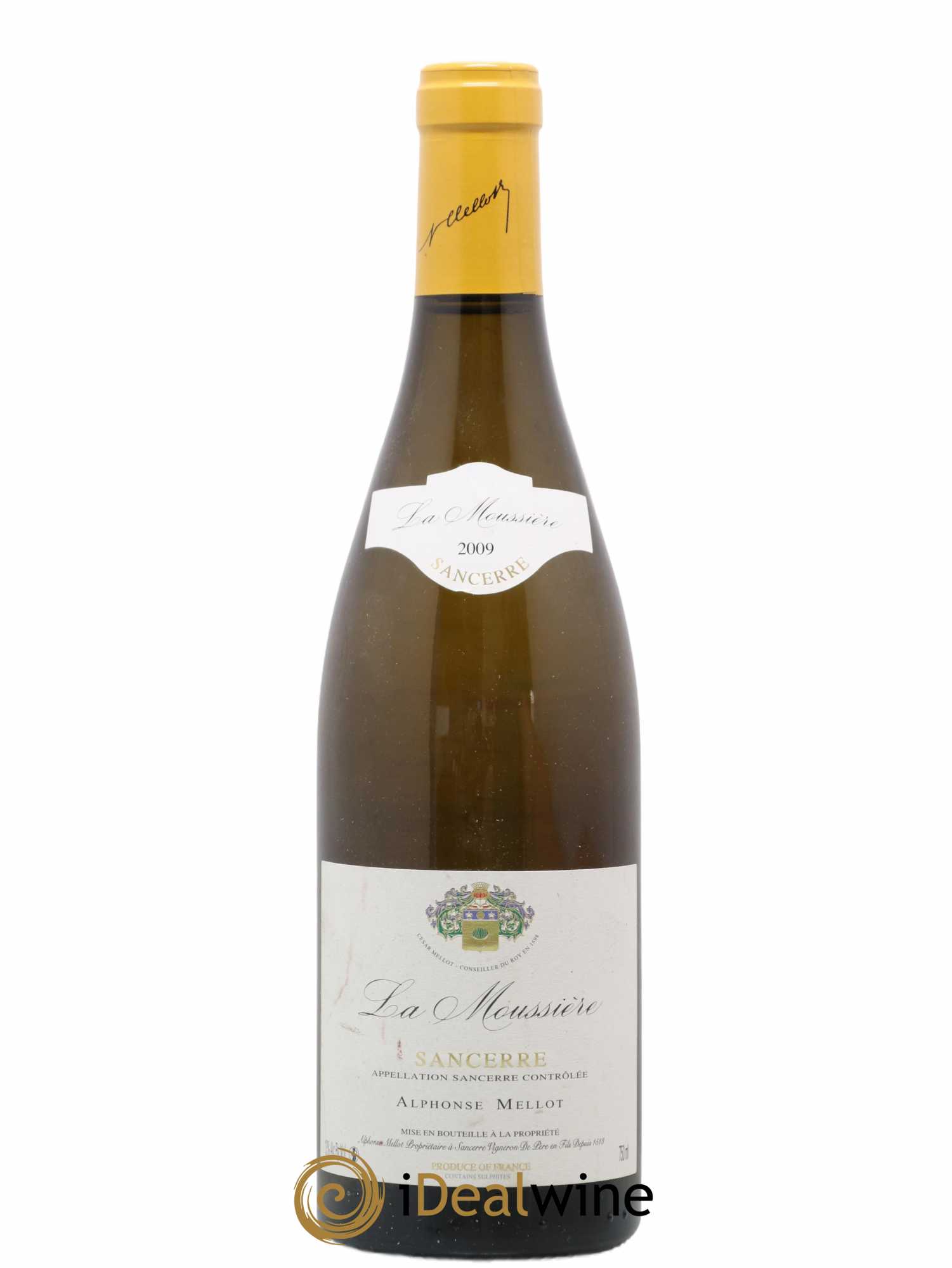 Sancerre La Moussière Alphonse Mellot 2009 - Lot de 1 bouteille - 0