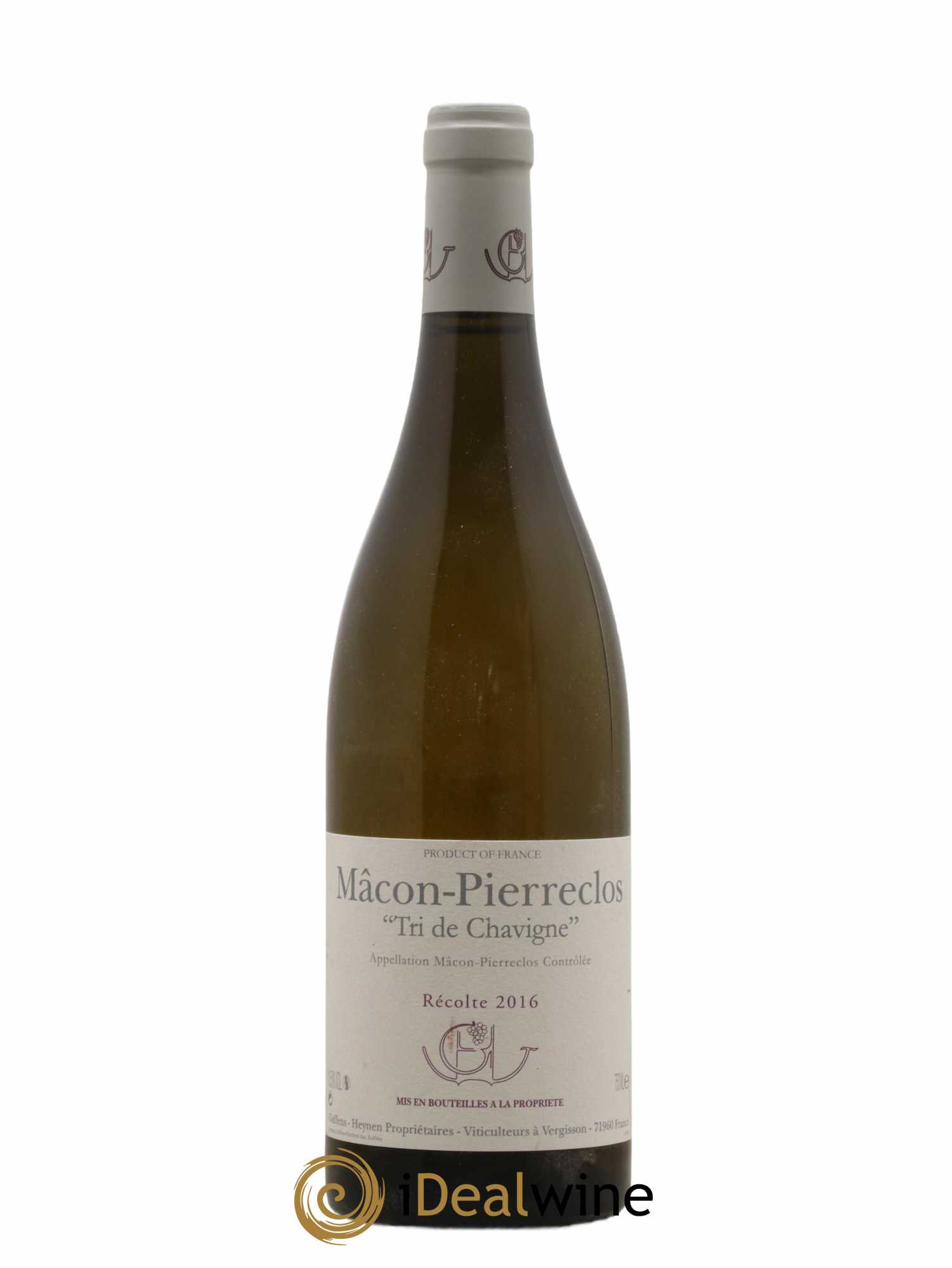 Mâcon-Pierreclos Tri de Chavigne Guffens-Heynen 2016 - Lot de 1 bouteille - 0