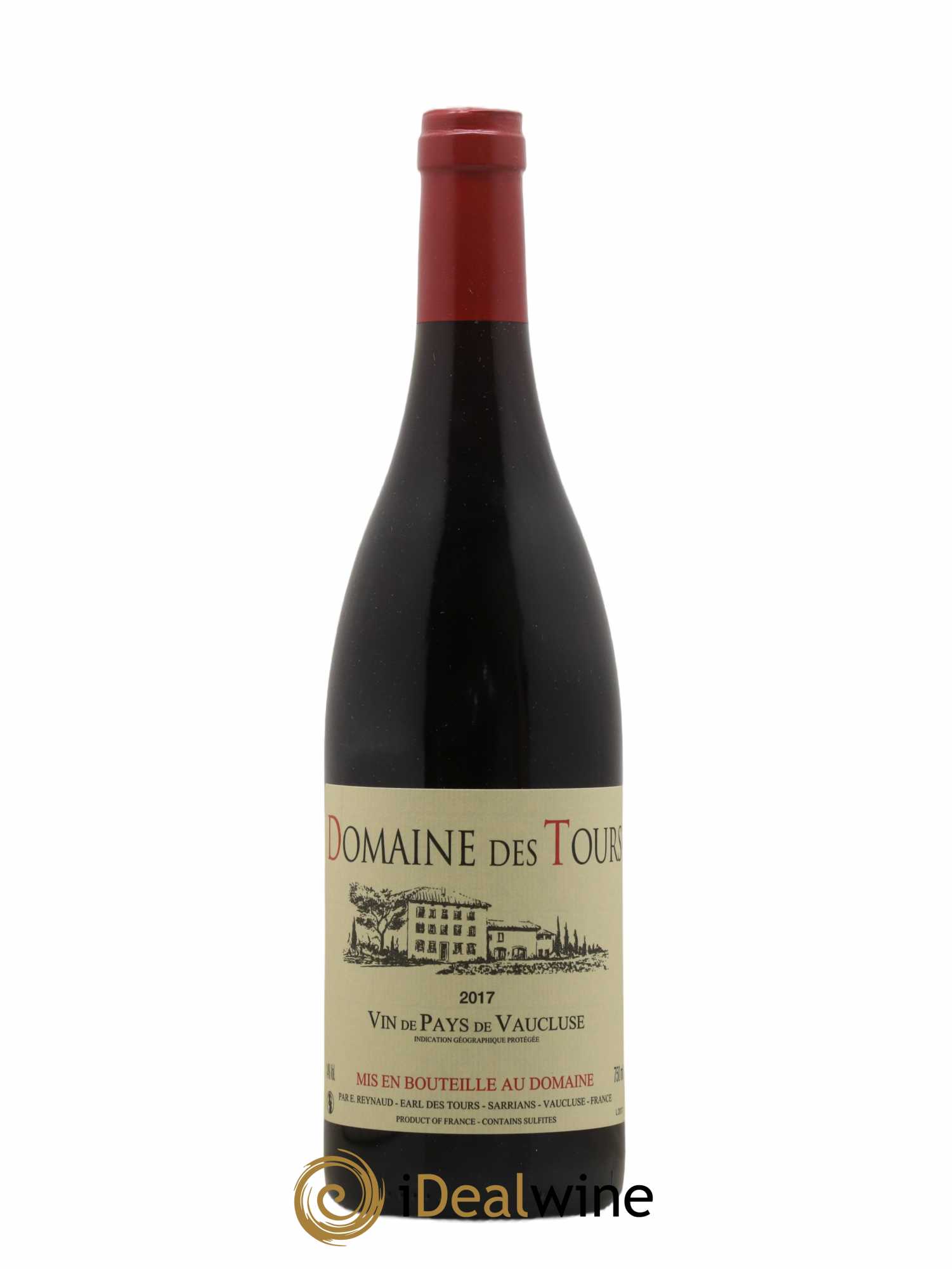 Vaucluse (Vin de Pays de Vaucluse) Domaine des Tours Emmanuel Reynaud 2017 - Posten von 1 Flasche - 0