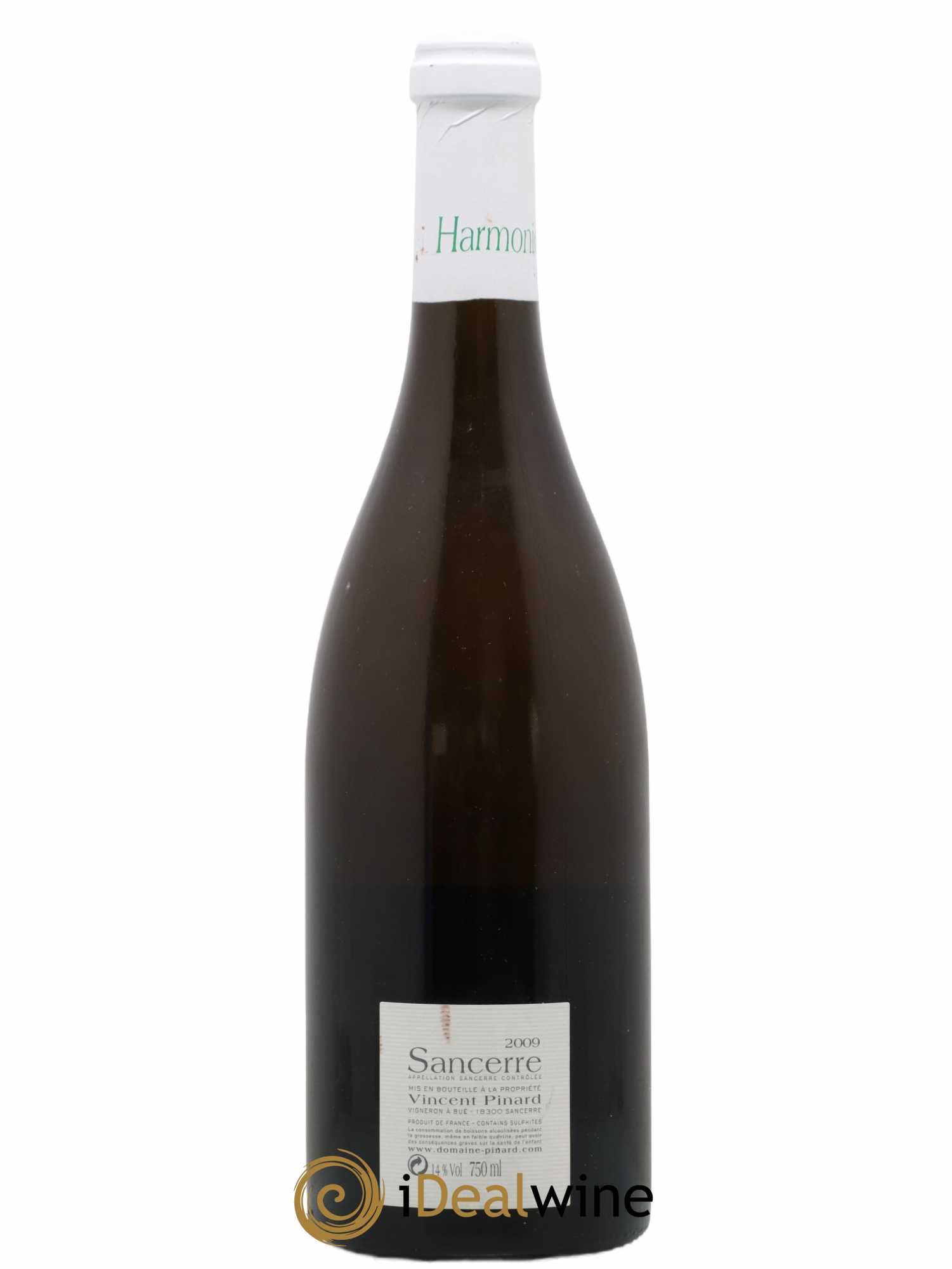 Sancerre Harmonie Vincent Pinard 2009 - Lot de 1 bouteille - 1