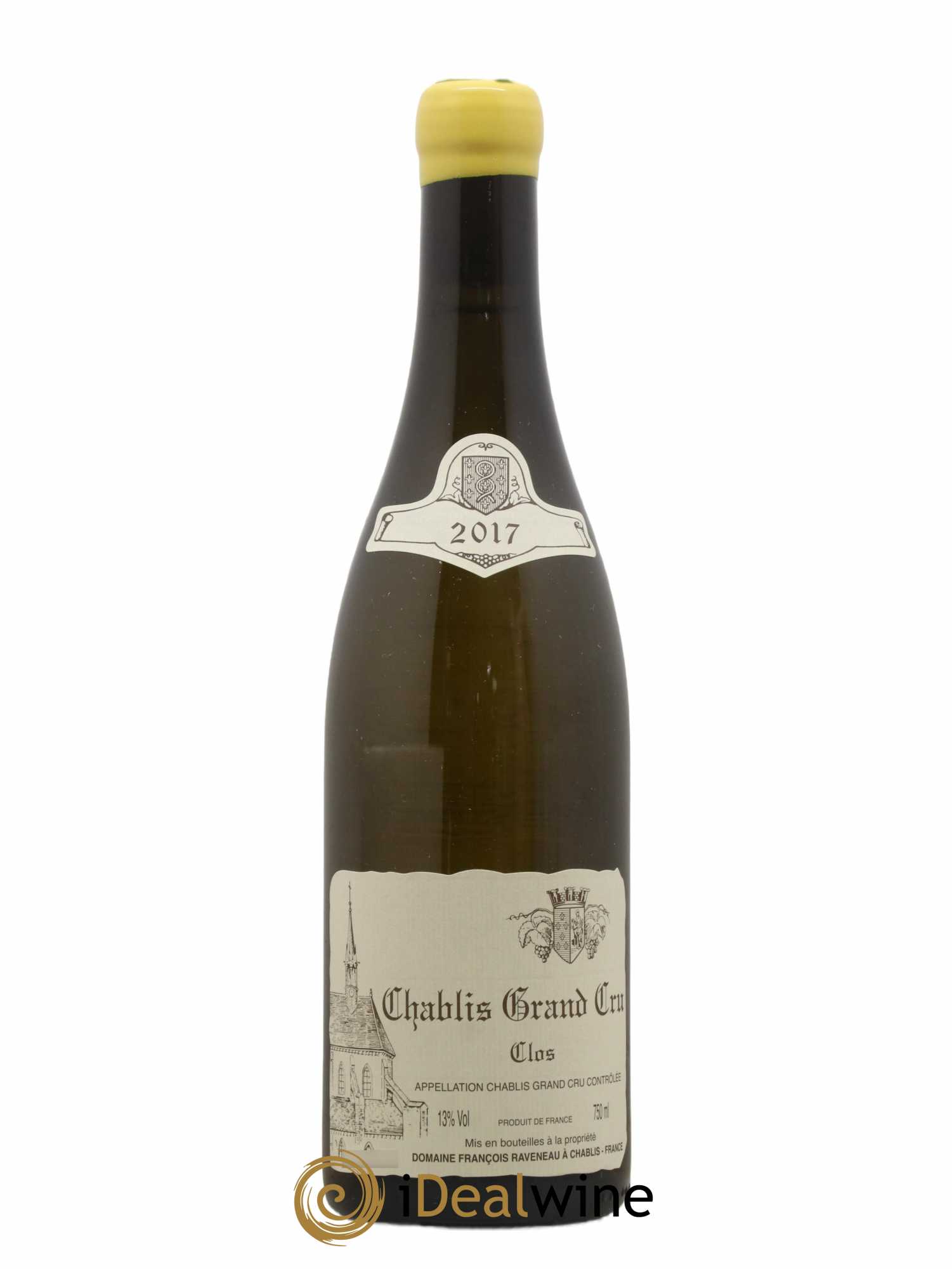 Chablis Grand Cru Clos Raveneau (Domaine) 2017 - Lot de 1 bouteille - 0