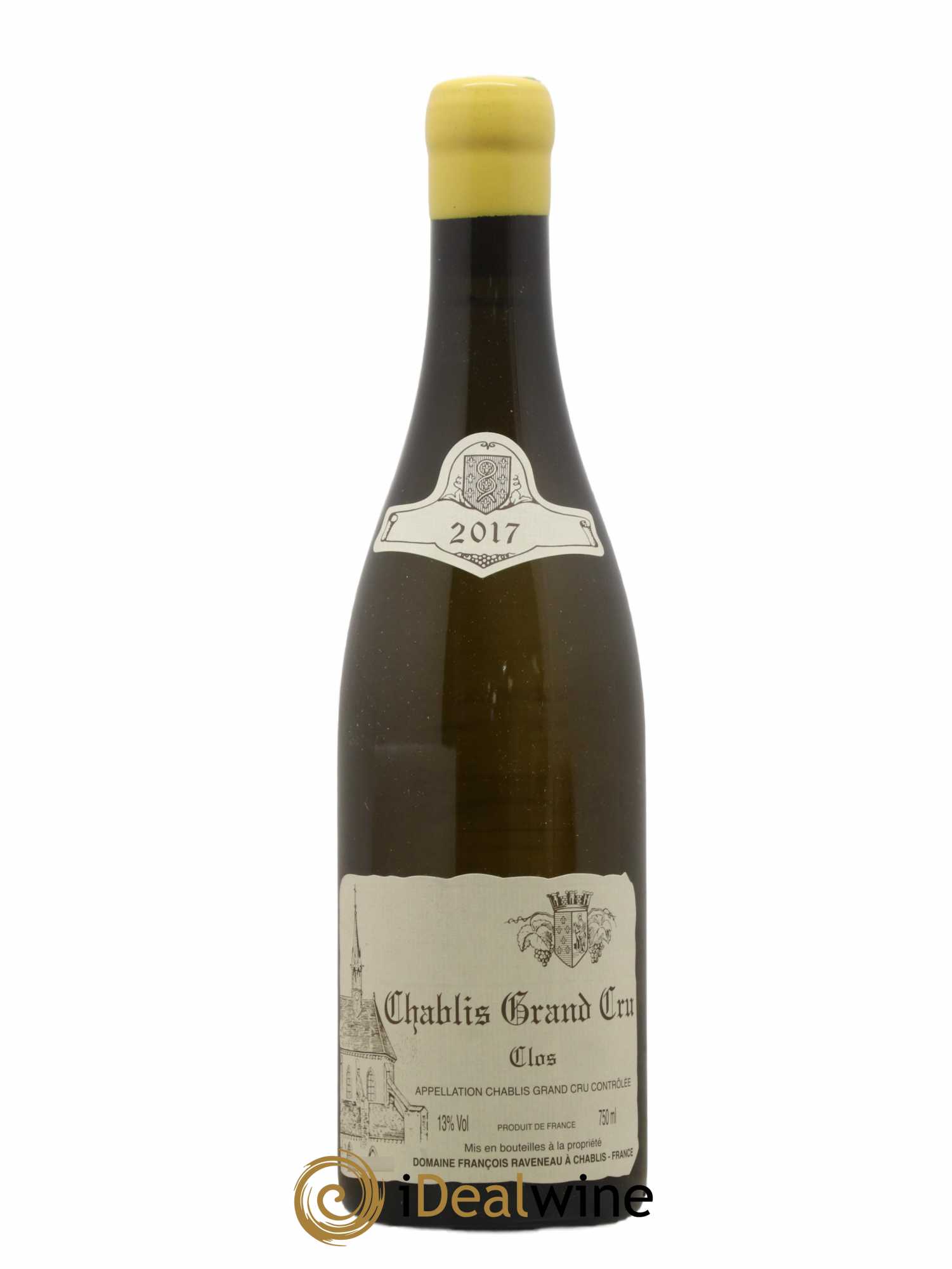 Chablis Grand Cru Clos Raveneau (Domaine) 2017 - Lot de 1 bouteille - 0