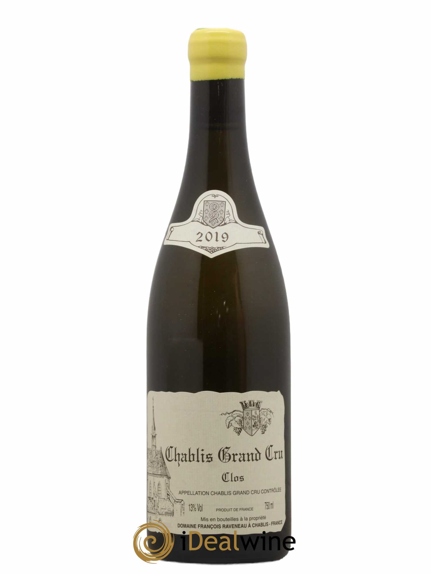 Chablis Grand Cru Clos Raveneau (Domaine) 2019 - Lot de 1 bouteille - 0