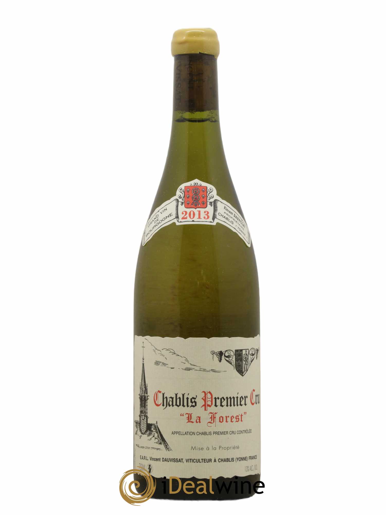 Chablis 1er Cru La Forest Vincent Dauvissat (Domaine) 2013 - Lot de 1 bouteille - 0