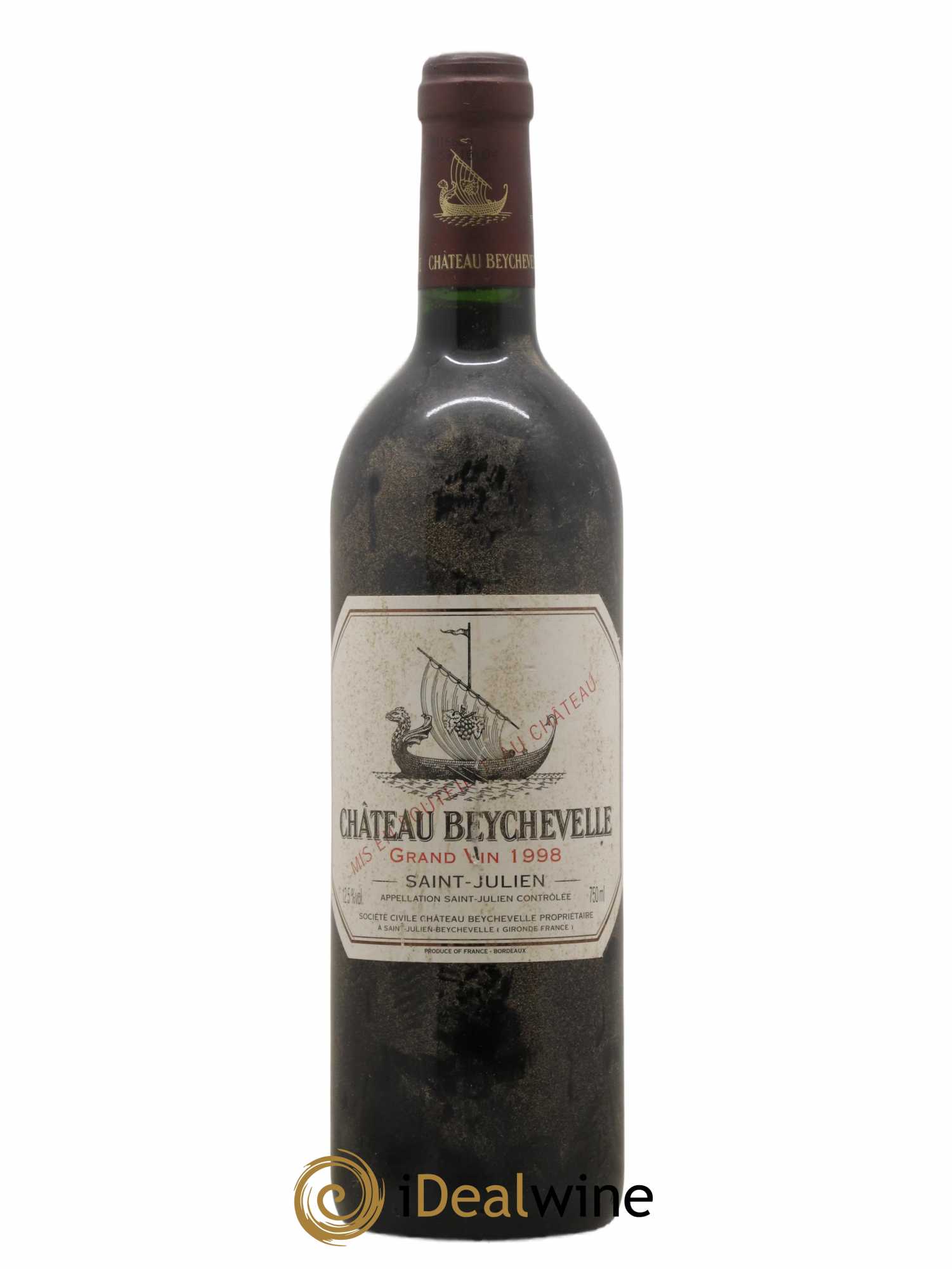 Château Beychevelle 4ème Grand Cru Classé 1998 - Lot de 1 bouteille - 0