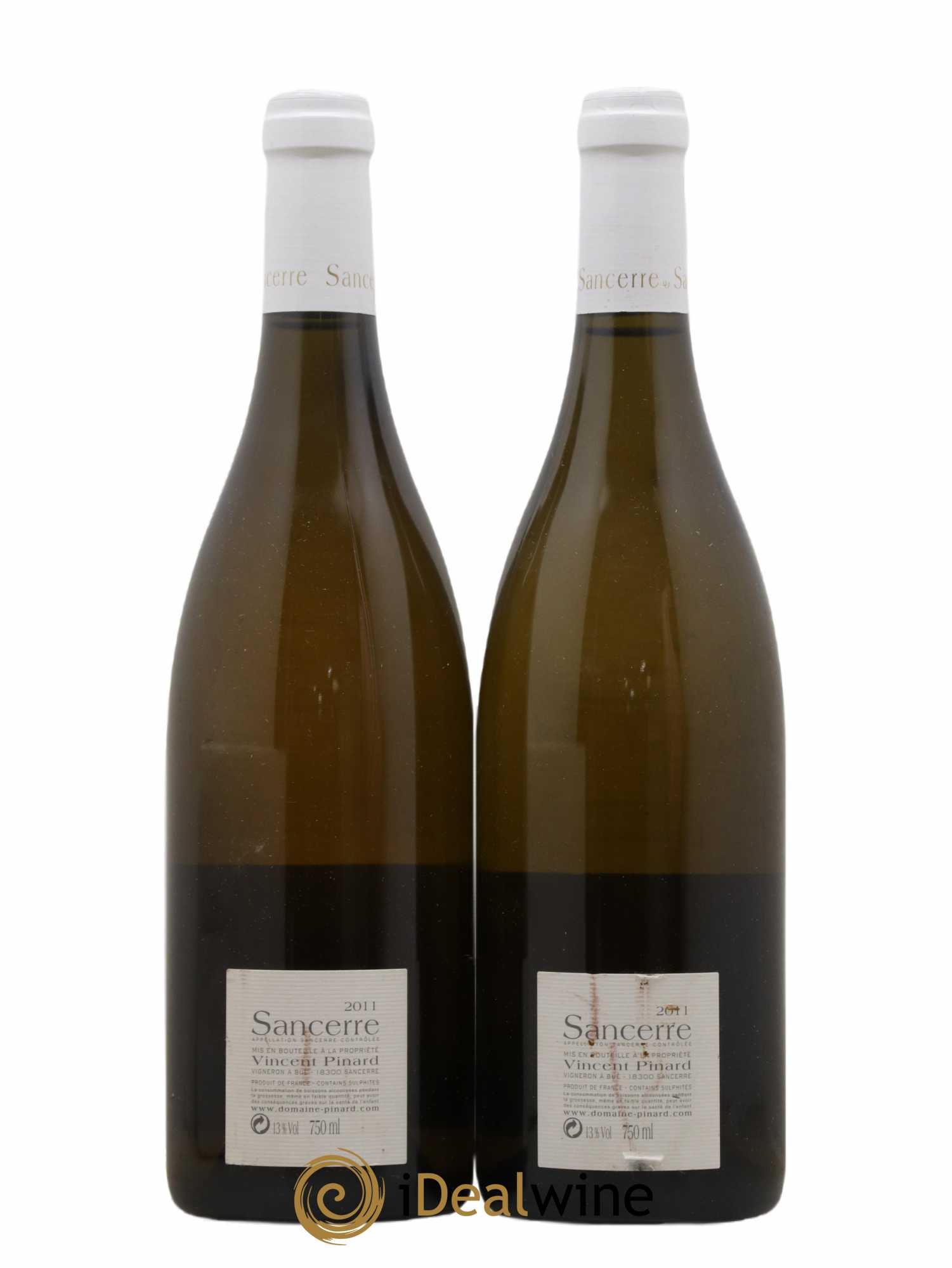 Sancerre Florès Vincent Pinard 2011 - Lot de 2 bouteilles - 1
