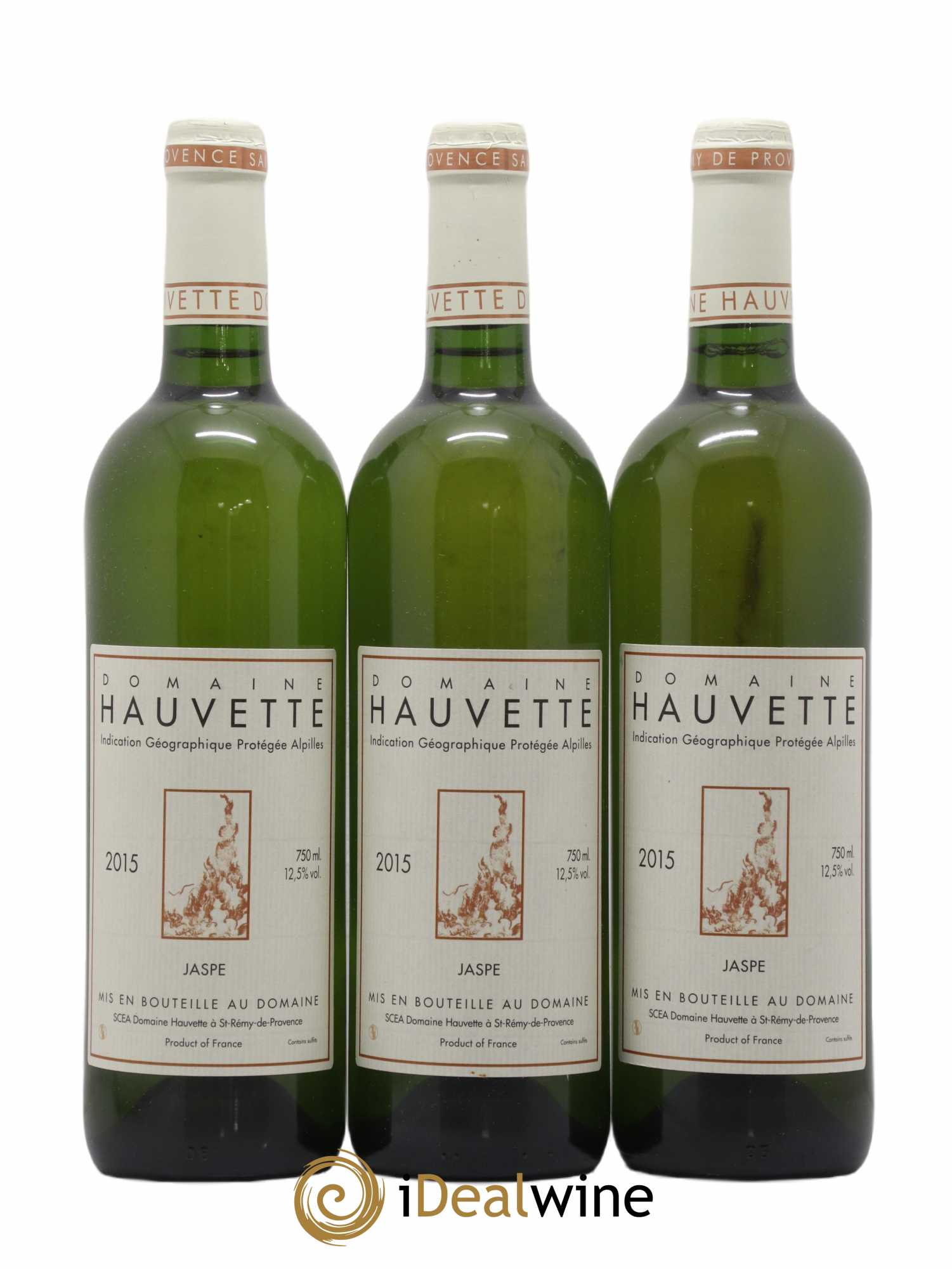 Alpilles Jaspe Hauvette (Domaine) 2015 - Lot de 3 bouteilles - 0