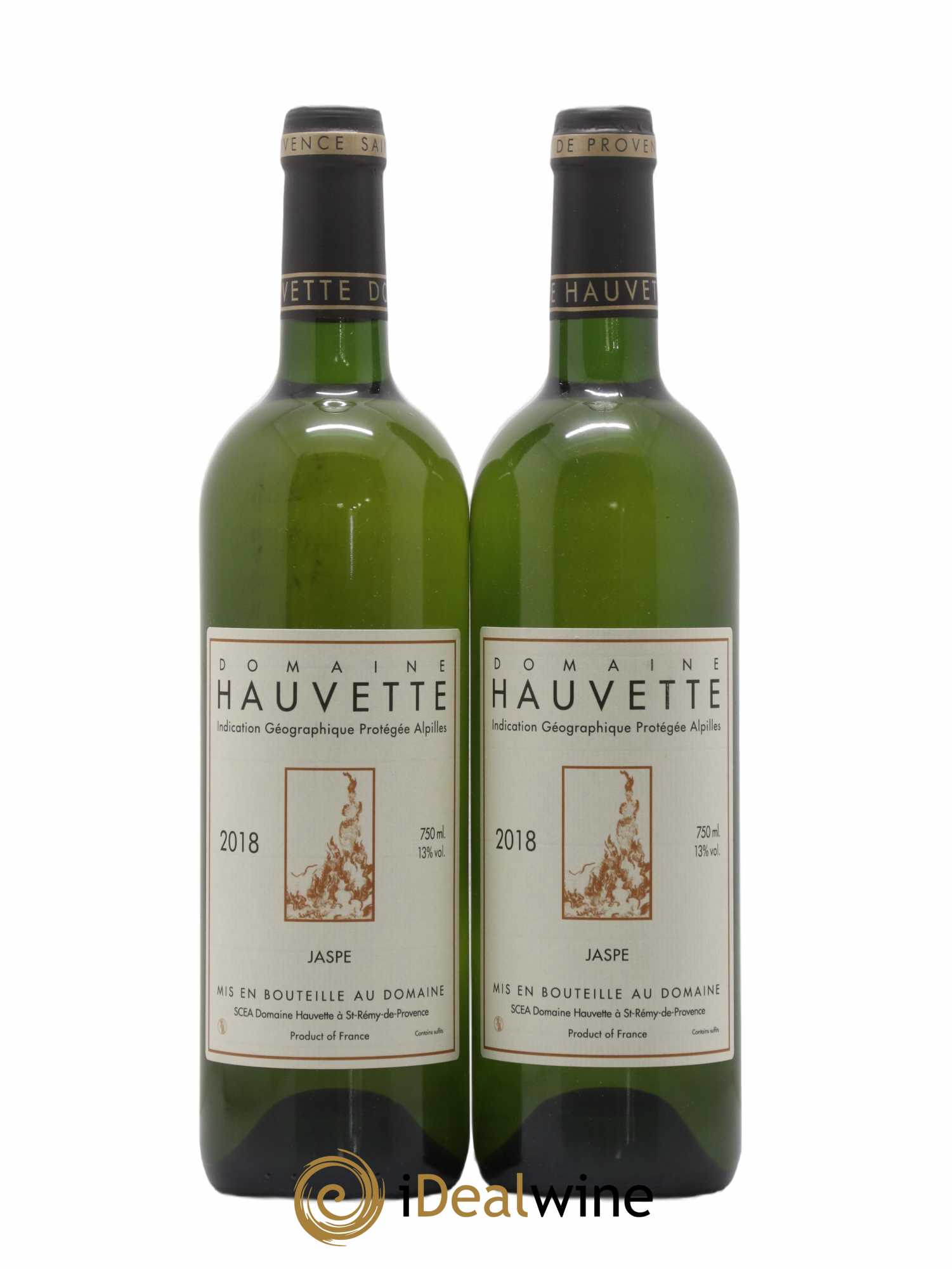 Alpilles Jaspe Hauvette (Domaine) 2018 - Lot de 2 bouteilles - 0