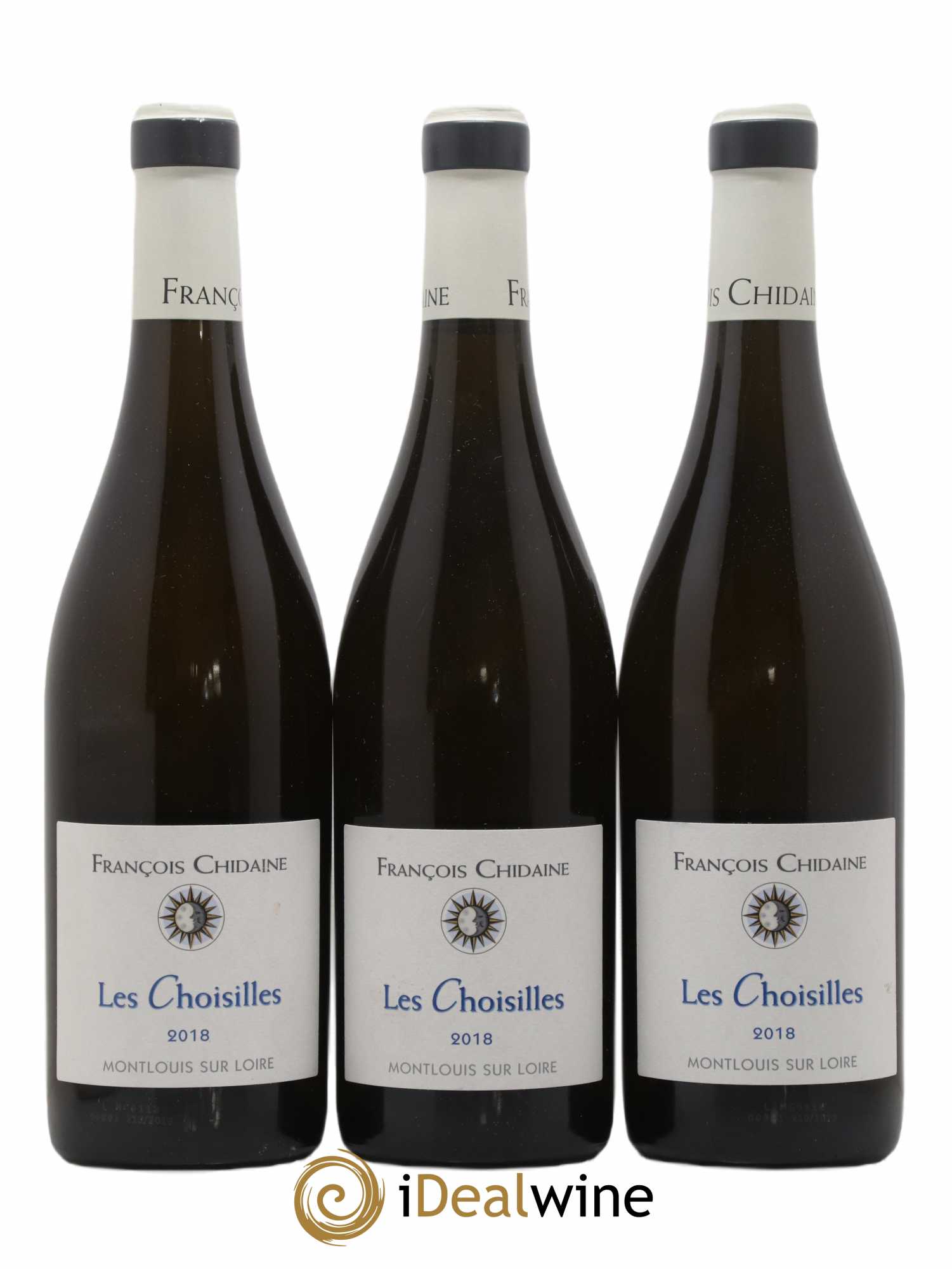 Montlouis-sur-Loire Les Choisilles François Chidaine 2018 - Lot de 3 bouteilles - 0