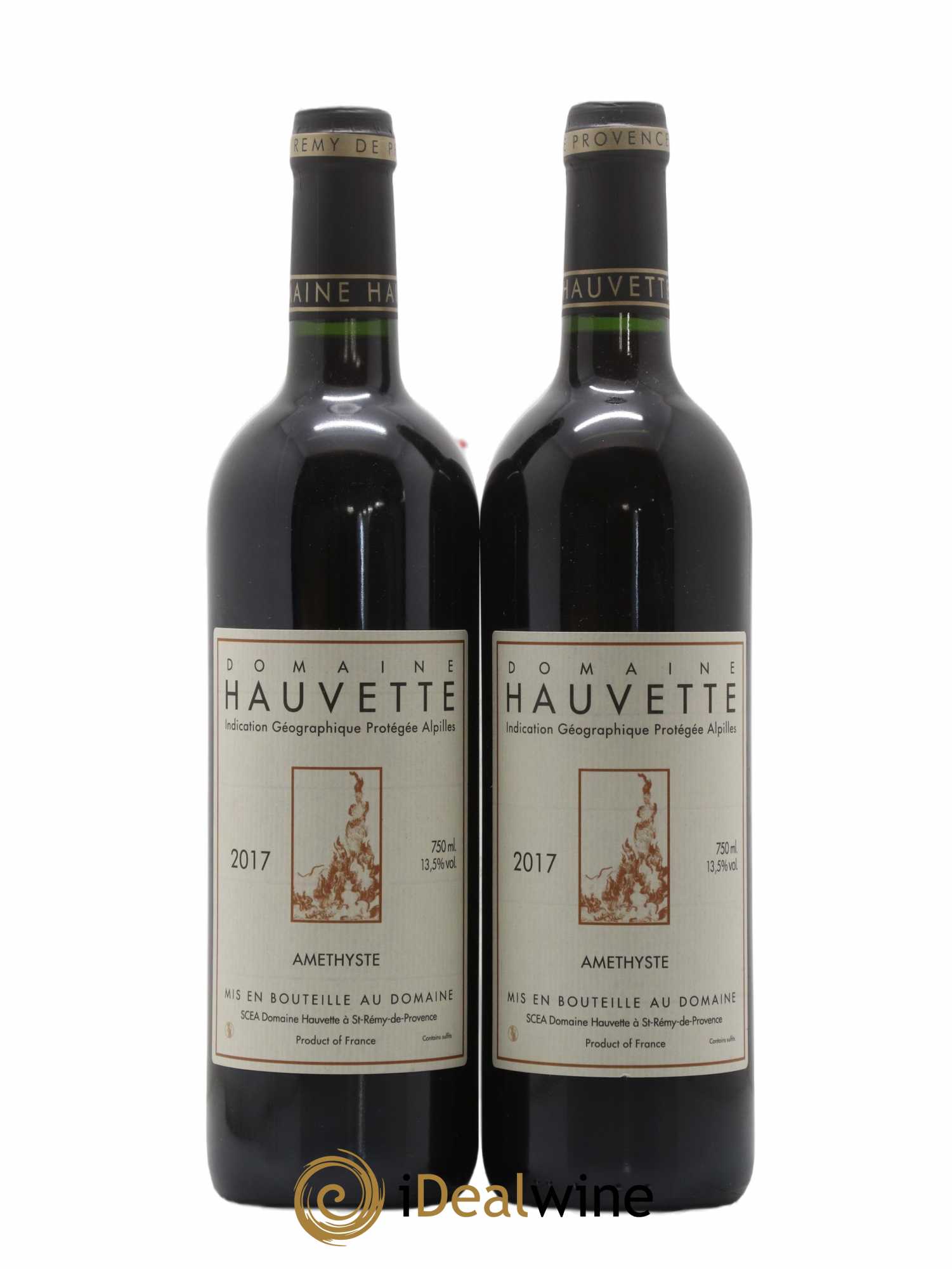 Alpilles Améthyste Hauvette (Domaine) 2017 - Lot de 2 bouteilles - 0