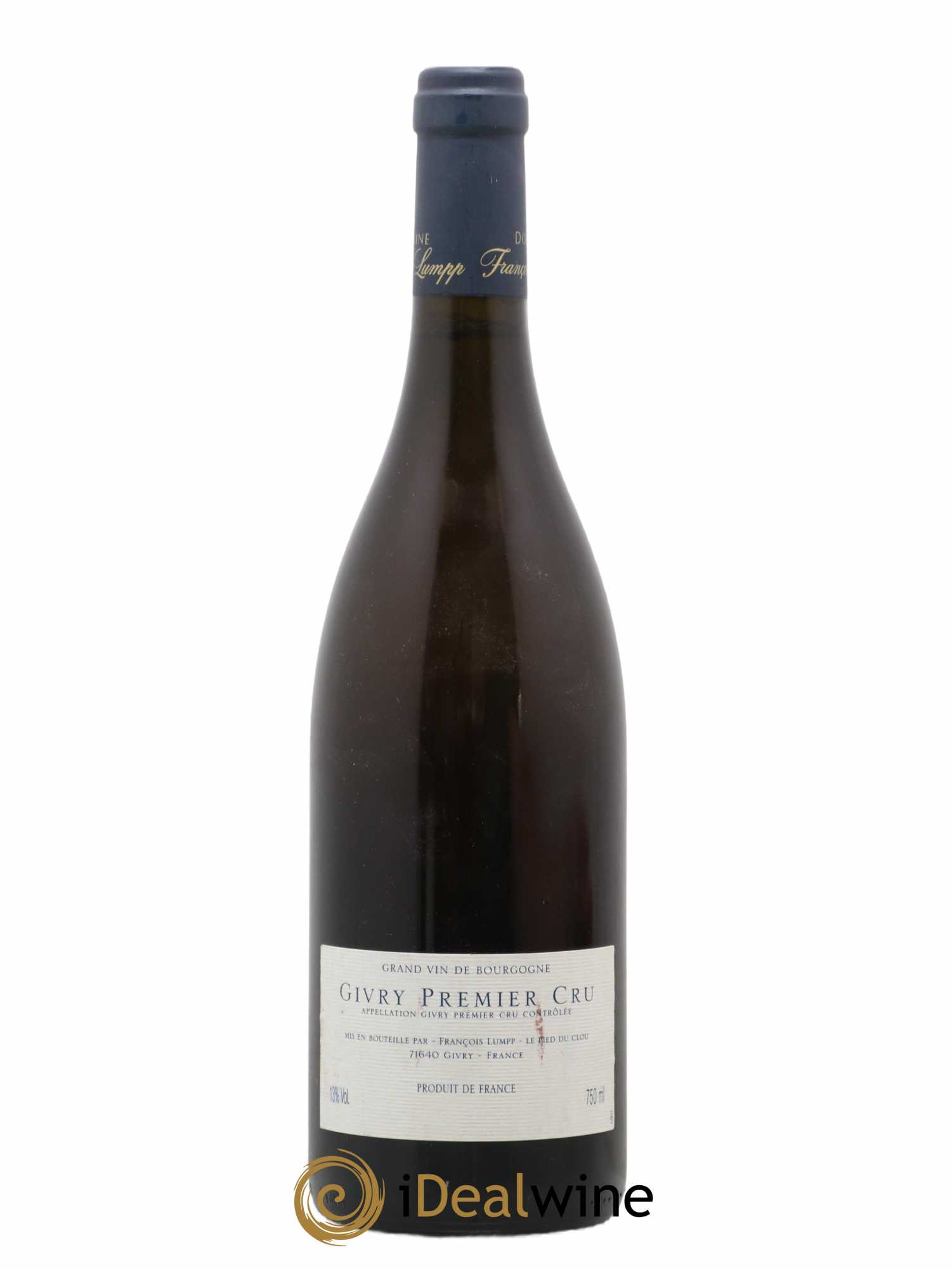 Givry 1er Cru Crausot François Lumpp (Domaine) 2003 - Lot de 1 bouteille - 1