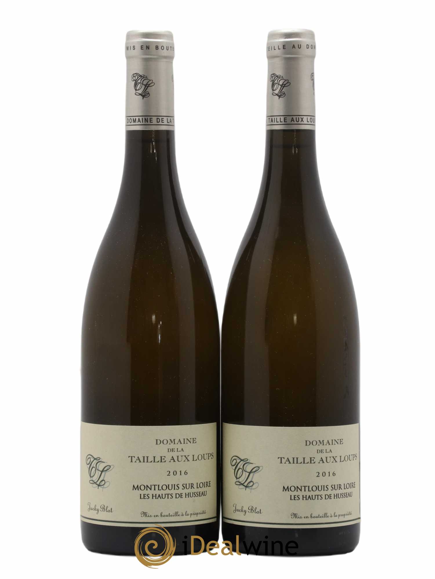 Montlouis-sur-Loire Les Hauts de Husseau La Taille aux Loups - Jacky Blot 2016 - Lot de 2 bouteilles - 0