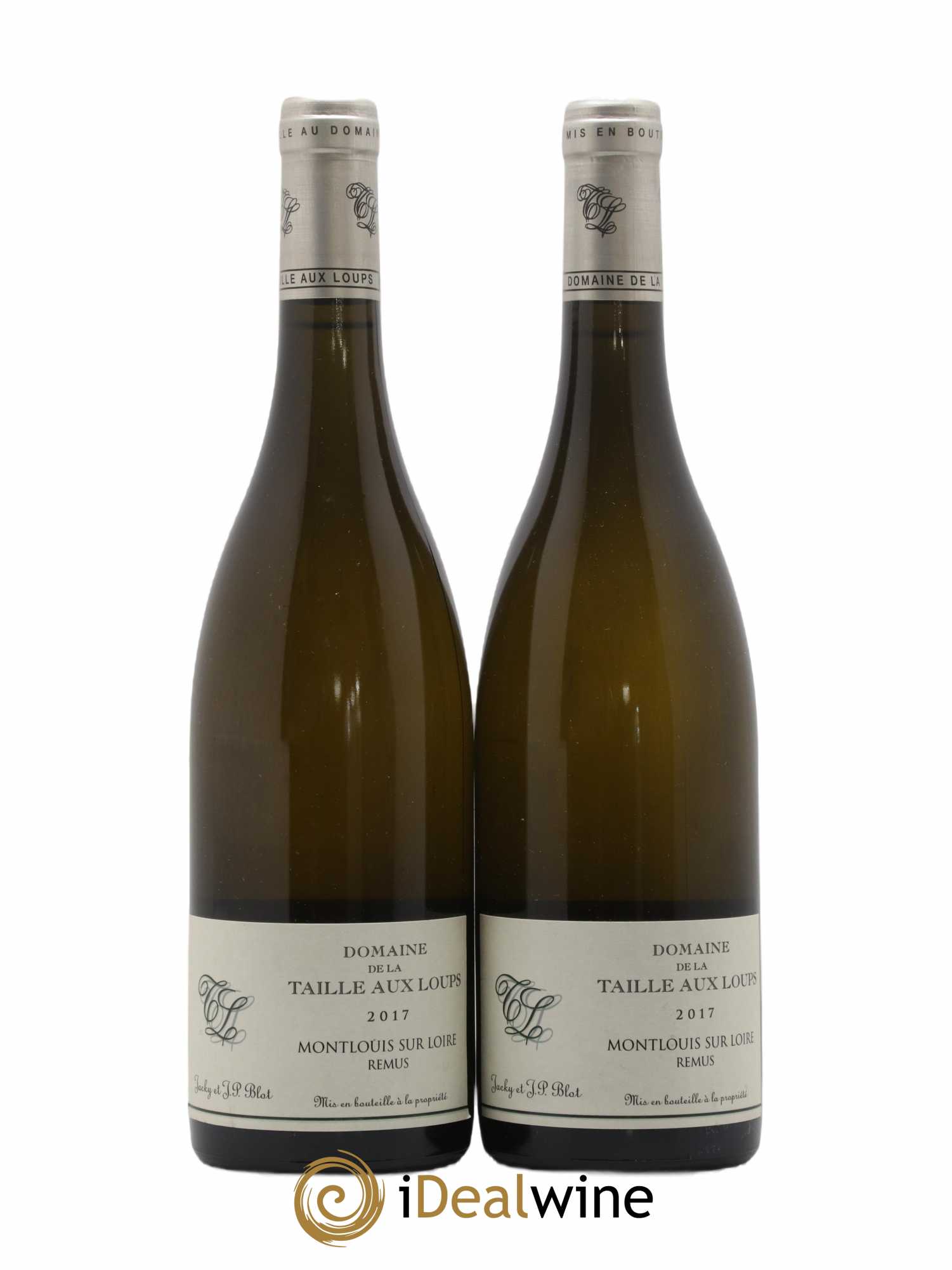 Montlouis-sur-Loire Rémus La Taille aux Loups - Jacky Blot 2017 - Lot de 2 bouteilles - 0