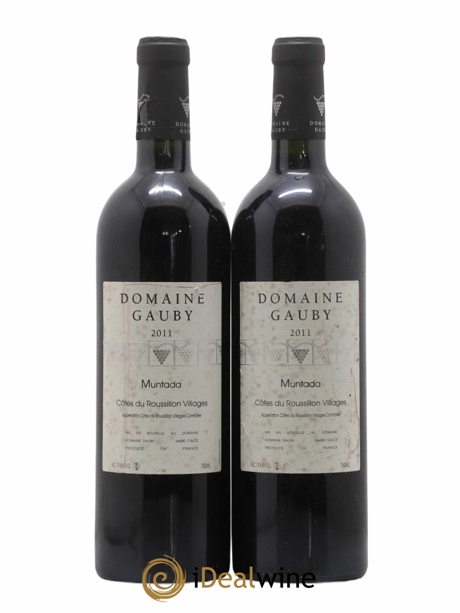 Côtes Catalanes (anciennement Côtes du Roussillon Villages) La Muntada Gauby (Domaine) 2011 - Lot de 2 bouteilles - 0