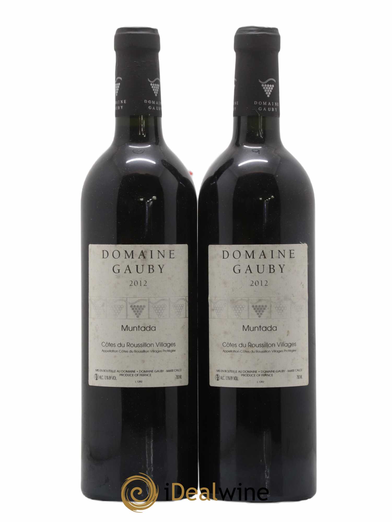 Côtes Catalanes (anciennement Côtes du Roussillon Villages) La Muntada Gauby (Domaine) 2012 - Lot de 2 bouteilles - 0