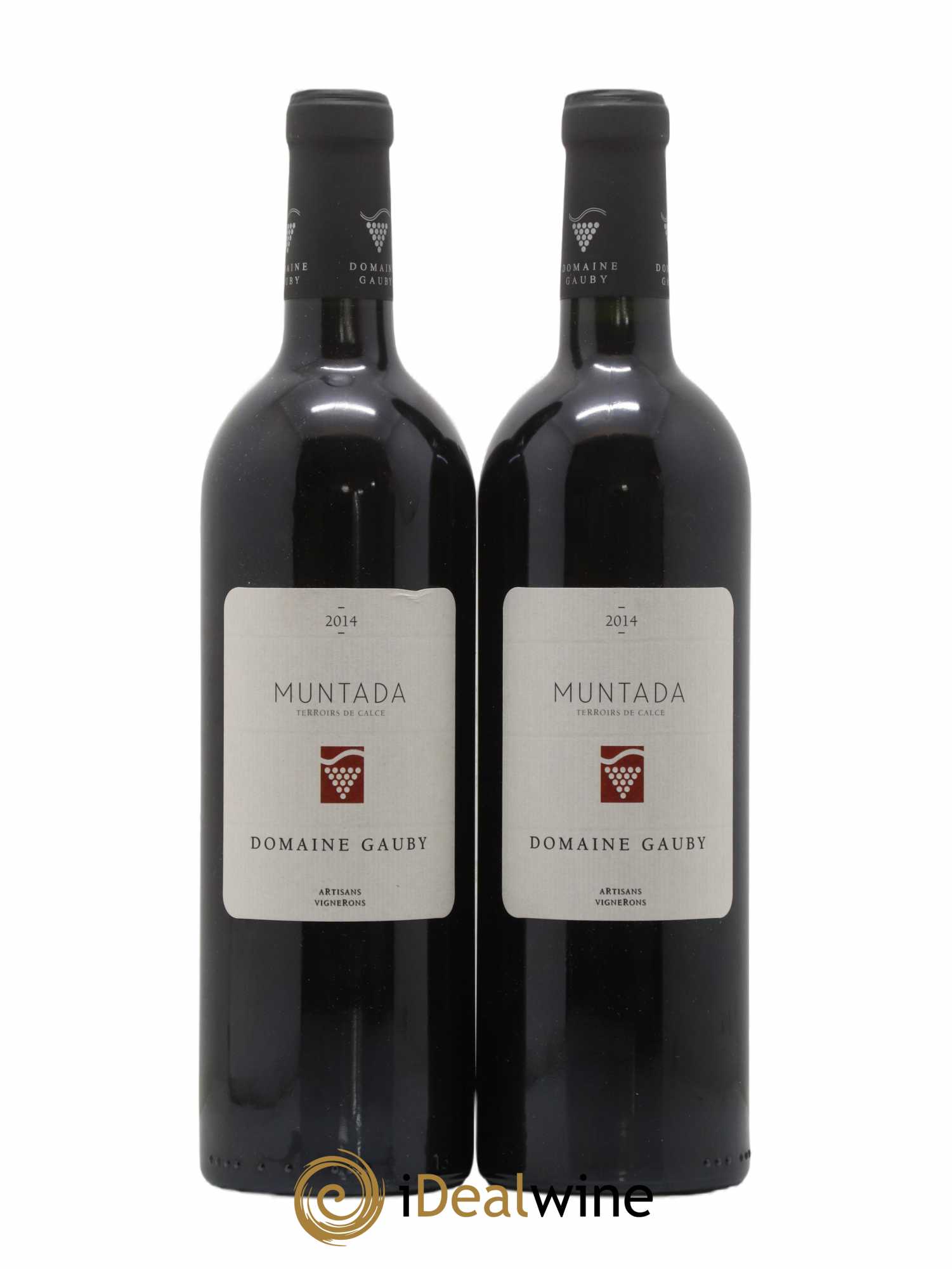 Côtes Catalanes (anciennement Côtes du Roussillon Villages) La Muntada Gauby (Domaine) 2014 - Lot of 2 bottles - 0