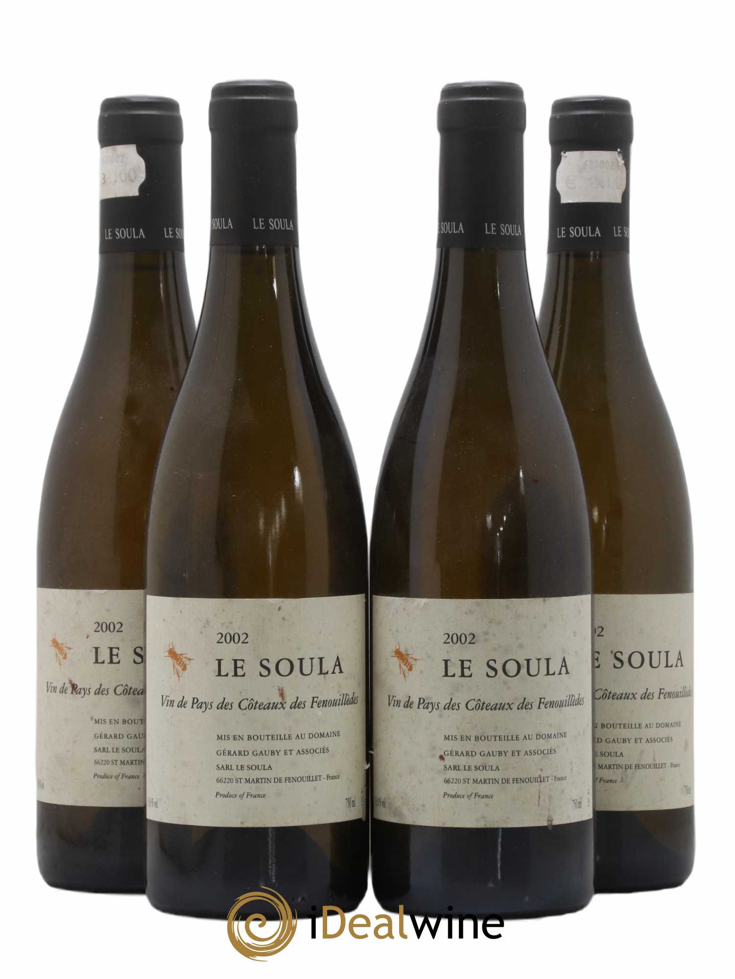 Côtes Catalanes Le Soula 2002 - Lot de 4 bouteilles - 0