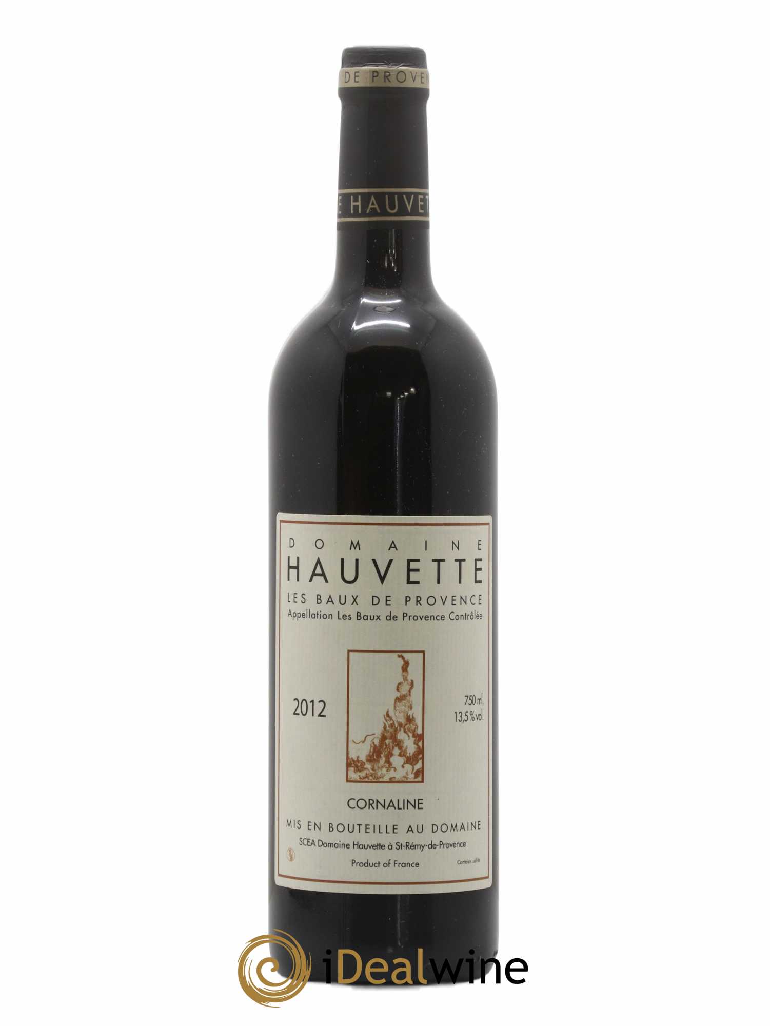 Baux de Provence Cornaline Hauvette (Domaine) 2012 - Lot de 1 bouteille - 0