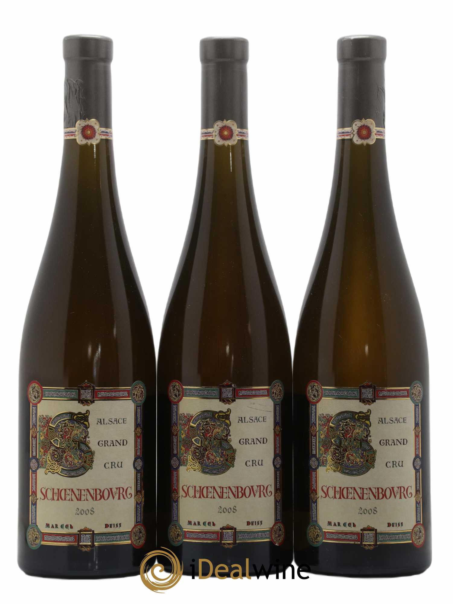 Alsace Grand Cru Schoenenbourg Marcel Deiss (Domaine) 2008 - Lot de 3 bouteilles - 0