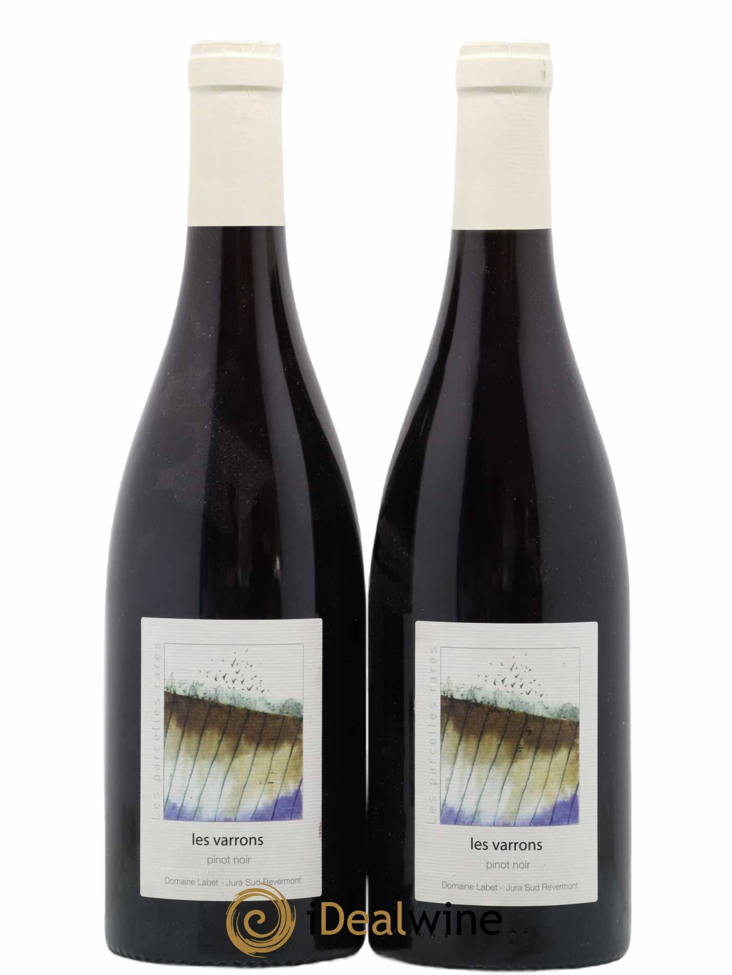 Côtes du Jura Pinot Noir Les Varrons Sélection Massale Romain - Julien - Charline Labet 2019 - Lot de 2 bouteilles - 0