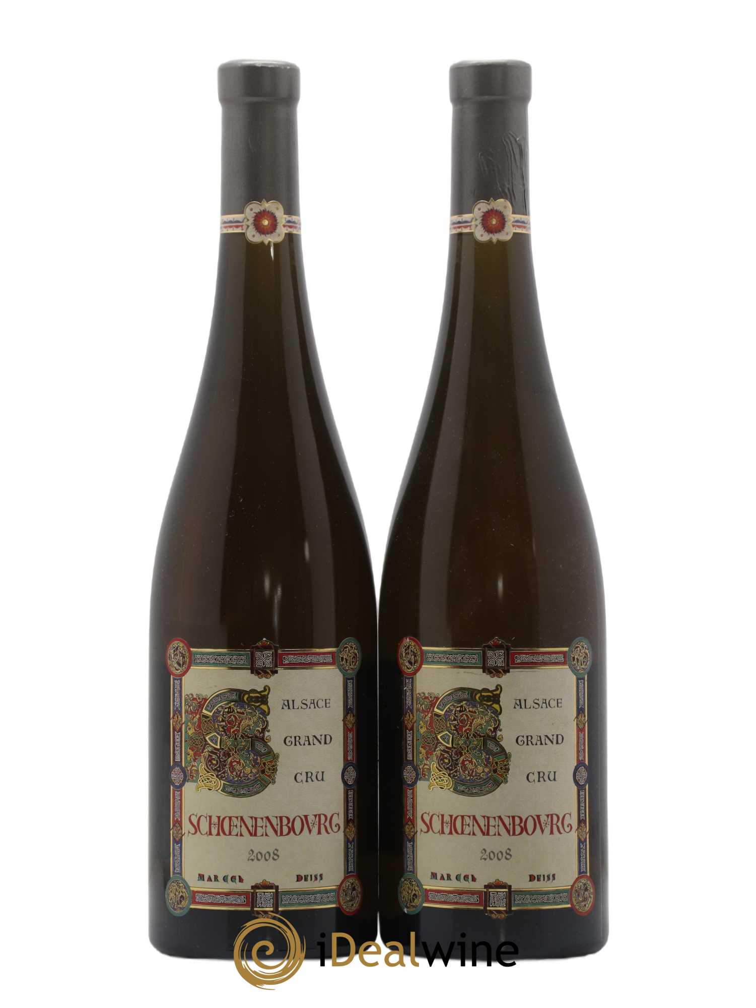 Alsace Grand Cru Schoenenbourg Marcel Deiss (Domaine) 2008 - Lot de 2 bouteilles - 0