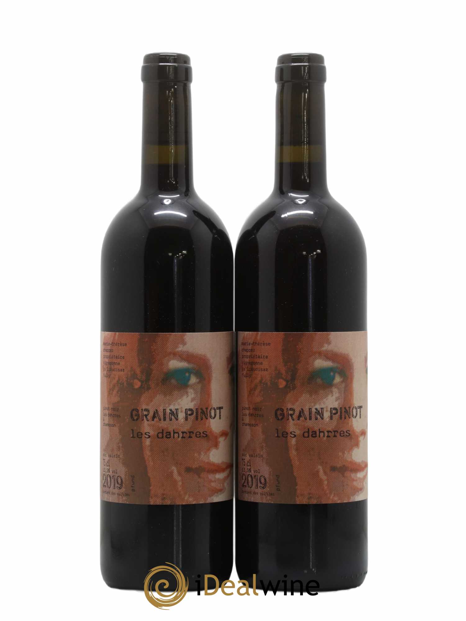 Valais Grain Pinot Les Dahrres Chappaz 2019 - Lot de 2 bouteilles - 0