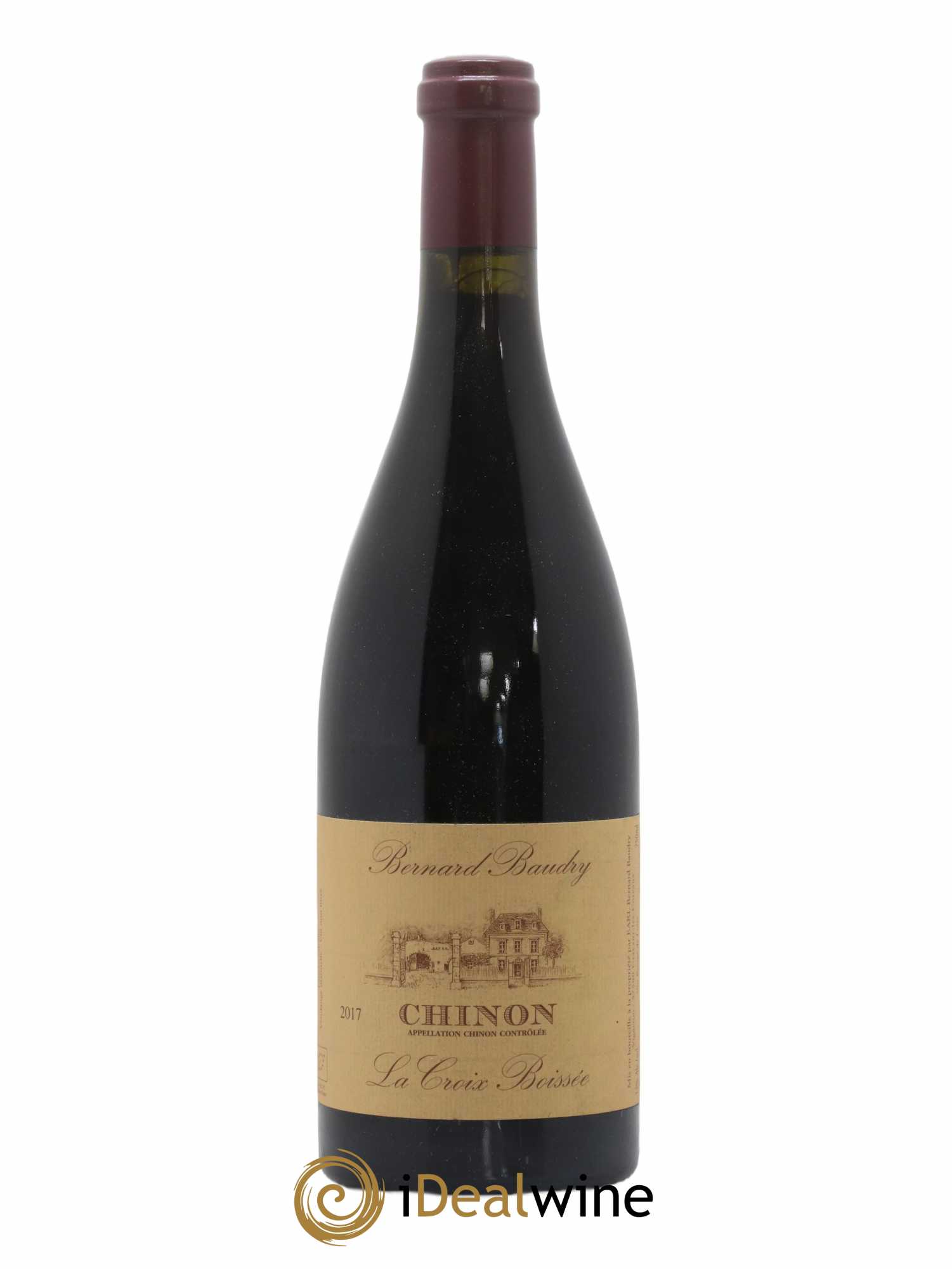 Chinon La Croix Boissée Bernard Baudry 2017 - Lot de 1 bouteille - 0