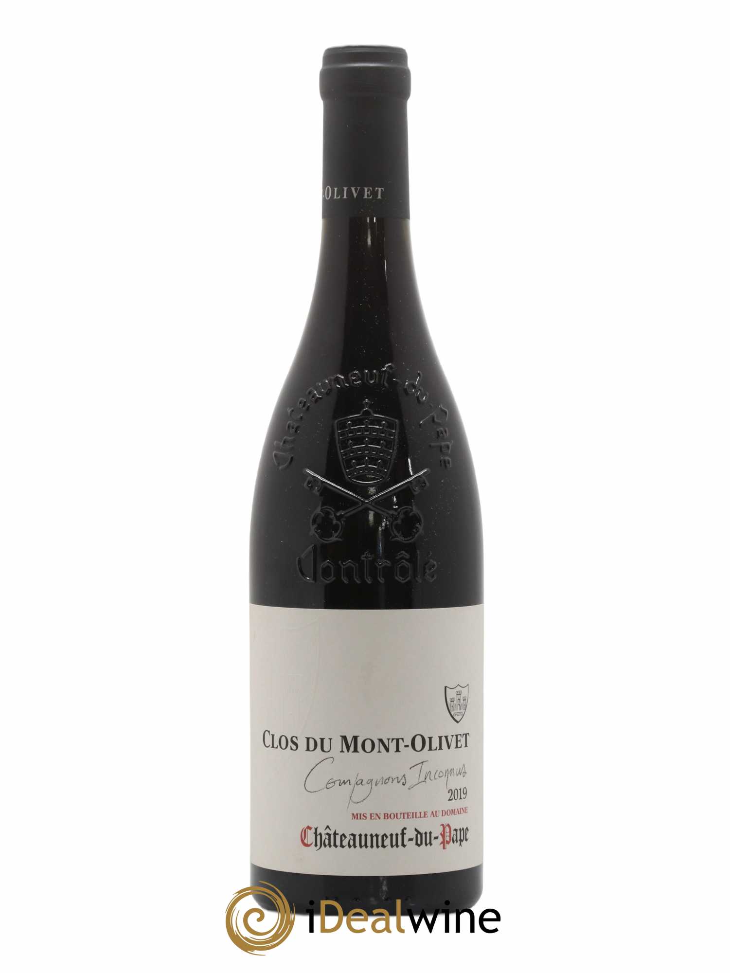 Châteauneuf-du-Pape Clos Mont Olivet Compagnons Inconnus 2019 - Lot de 1 bouteille - 0
