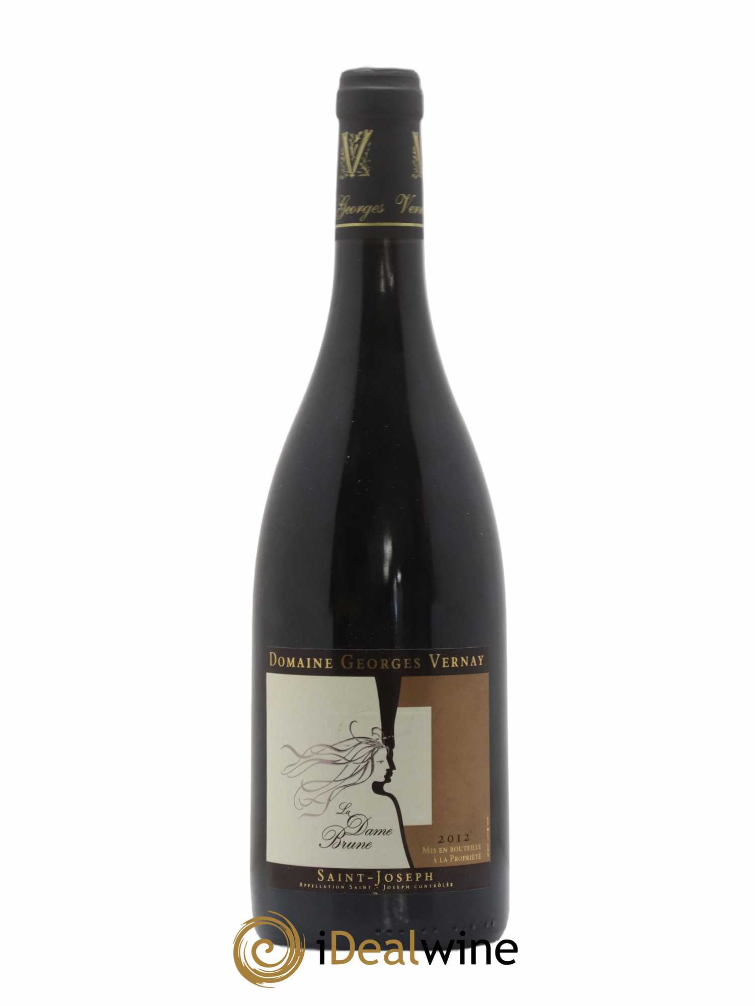 Saint-Joseph La Dame Brune Georges Vernay 2012 - Lot de 1 bouteille - 0