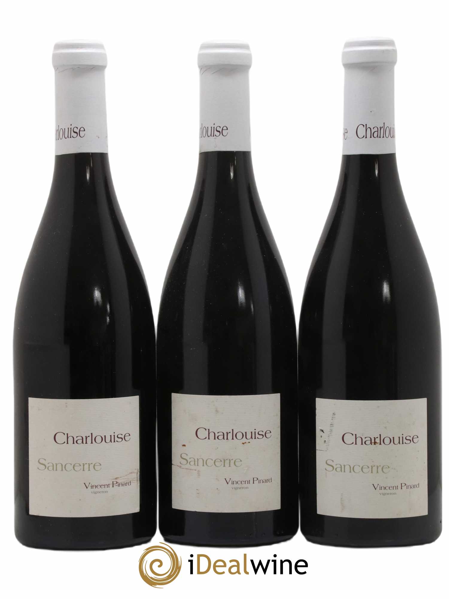 Sancerre Charlouise Vincent Pinard 2009 - Lot de 3 bouteilles - 0