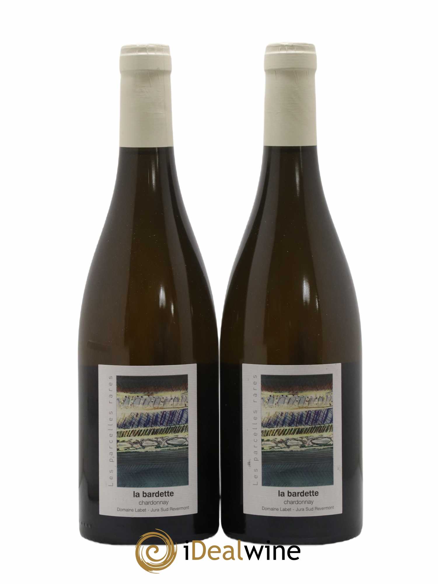 Côtes du Jura Chardonnay La Bardette Romain - Julien - Charline Labet 2015 - Lot de 2 bouteilles - 0