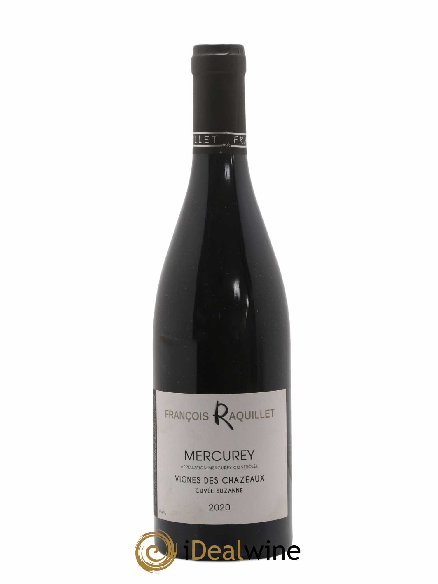 Mercurey Vignes des Chazeaux Cuvée Suzanne François Raquillet 2020 - Lot de 1 bouteille - 0