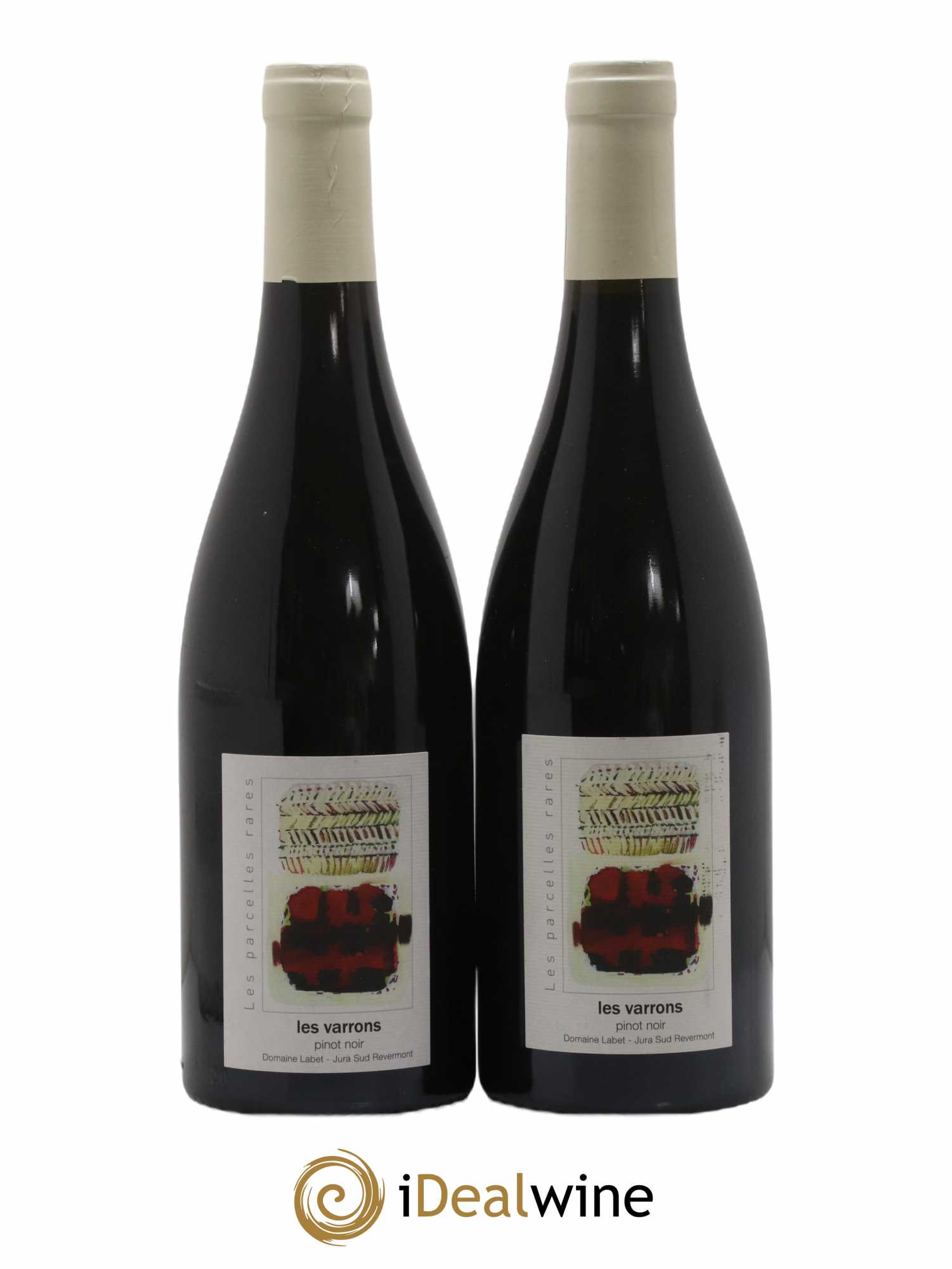Côtes du Jura Pinot Noir Les Varrons Sélection Massale Romain - Julien - Charline Labet 2020 - Lot de 2 bouteilles - 0
