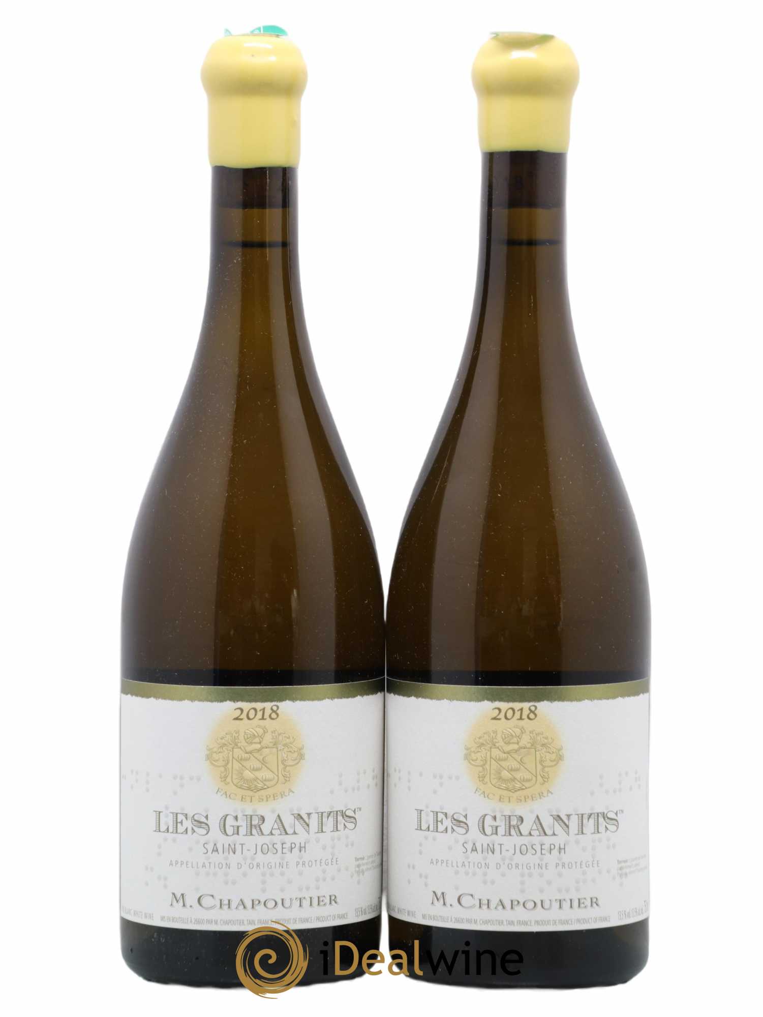 Saint-Joseph Les Granits Chapoutier 2018 - Lot de 2 bouteilles - 0
