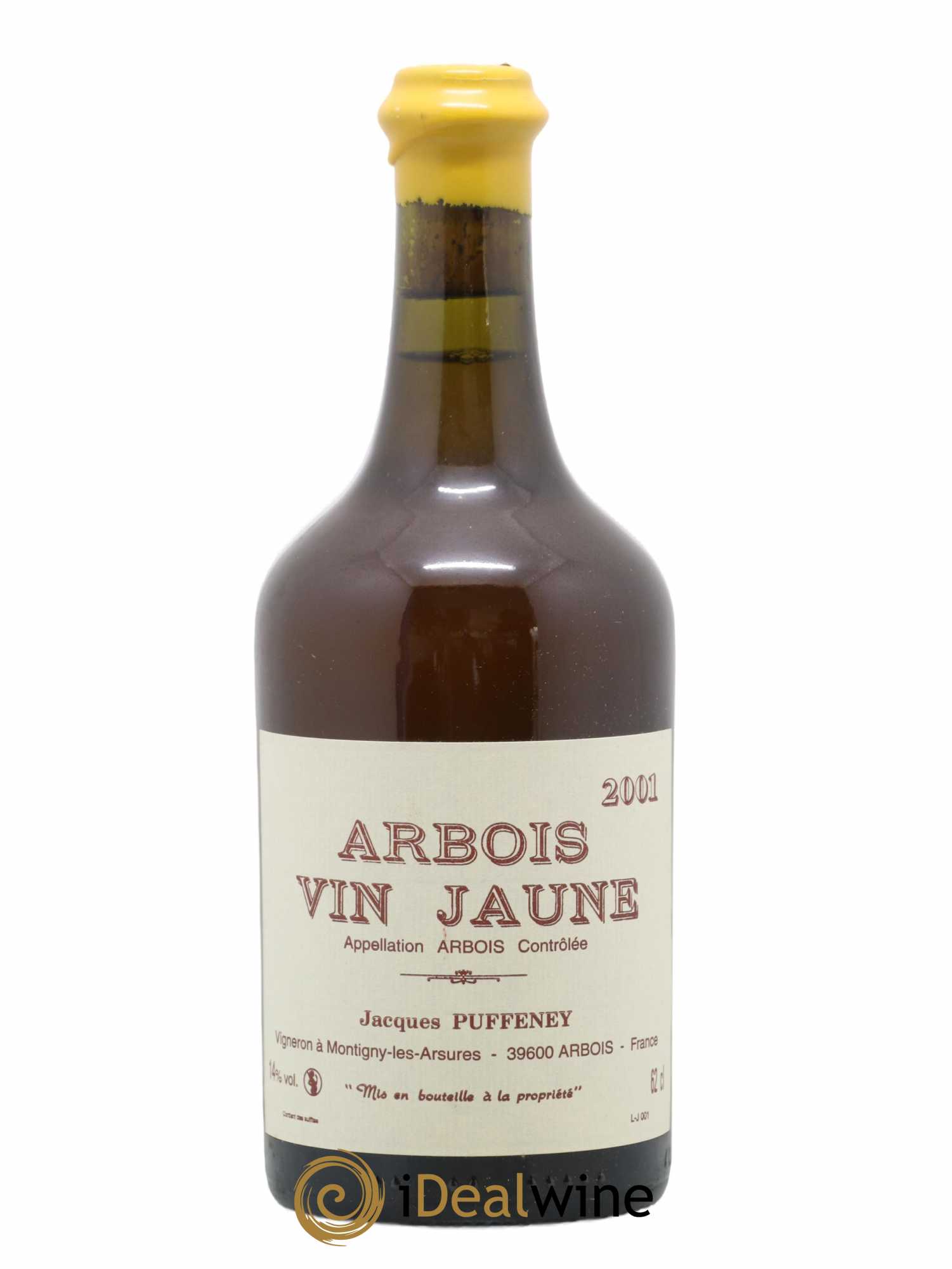 Arbois Vin Jaune Jacques Puffeney 2001 - Lot de 1 bouteille - 0